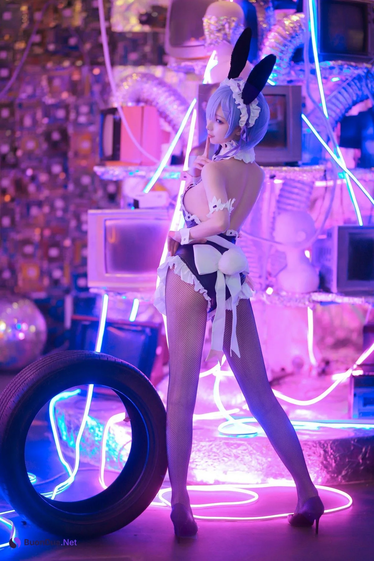 Cosplay 封疆疆 レムメイド REM Maid - Photo 12