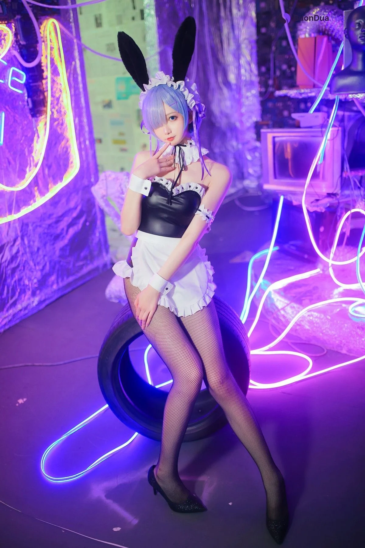 Cosplay 封疆疆 レムメイド REM Maid - Photo 2