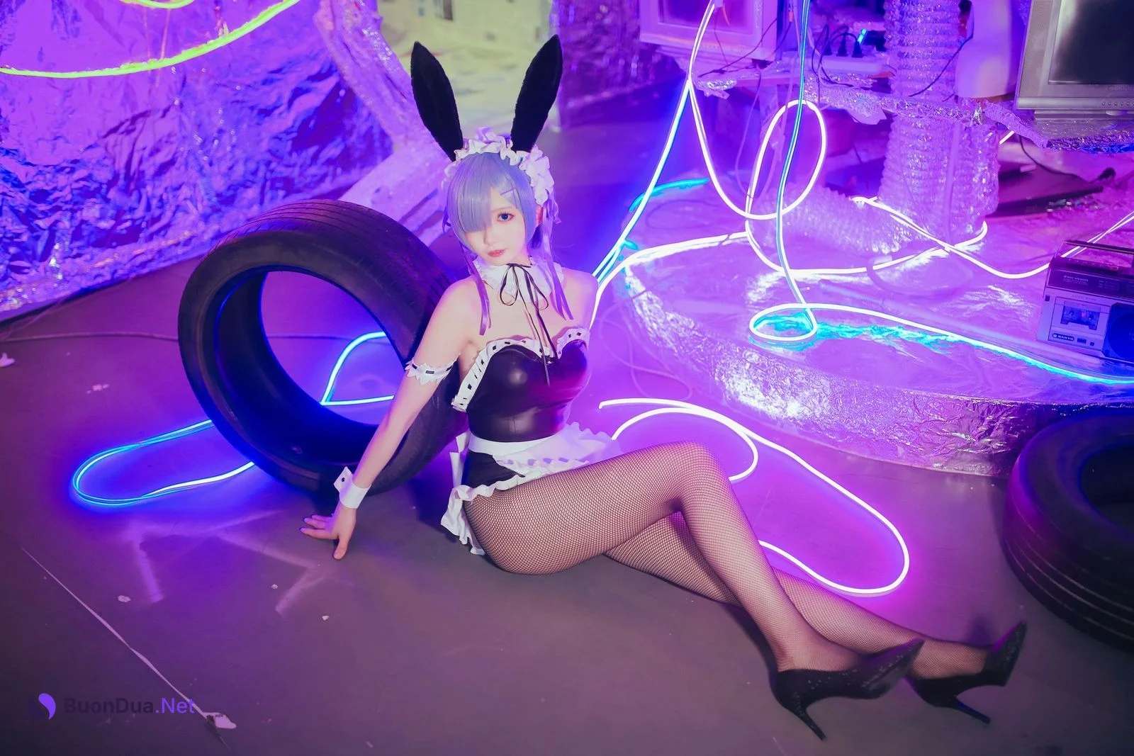 Cosplay 封疆疆 レムメイド REM Maid - Photo 7