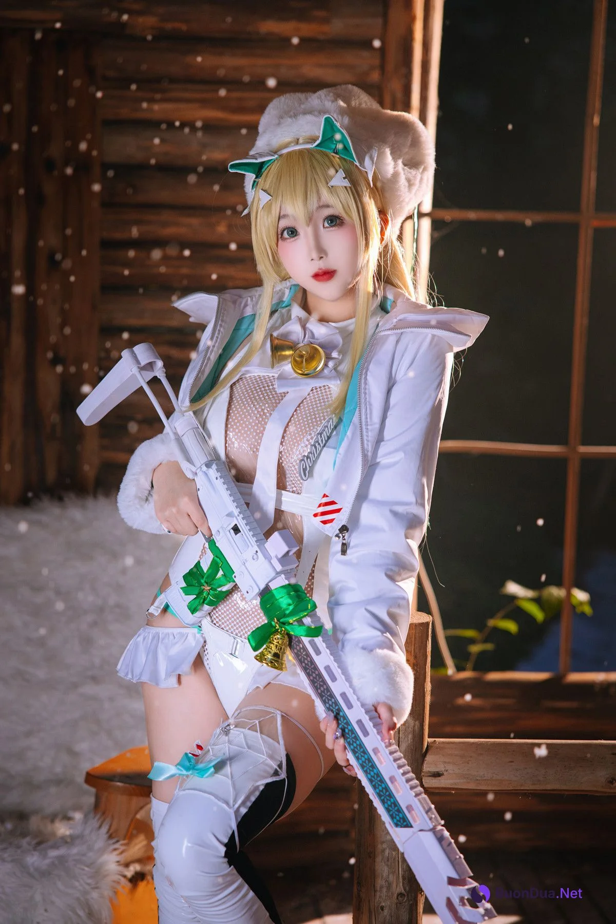 Cosplay Rinaijiao日奈娇 露菲圣诞 - Photo 13