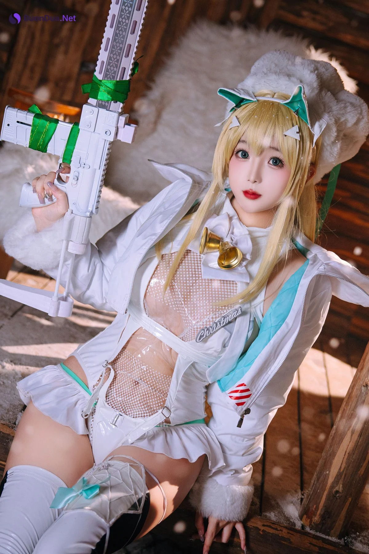 Cosplay Rinaijiao日奈娇 露菲圣诞 - Photo 18
