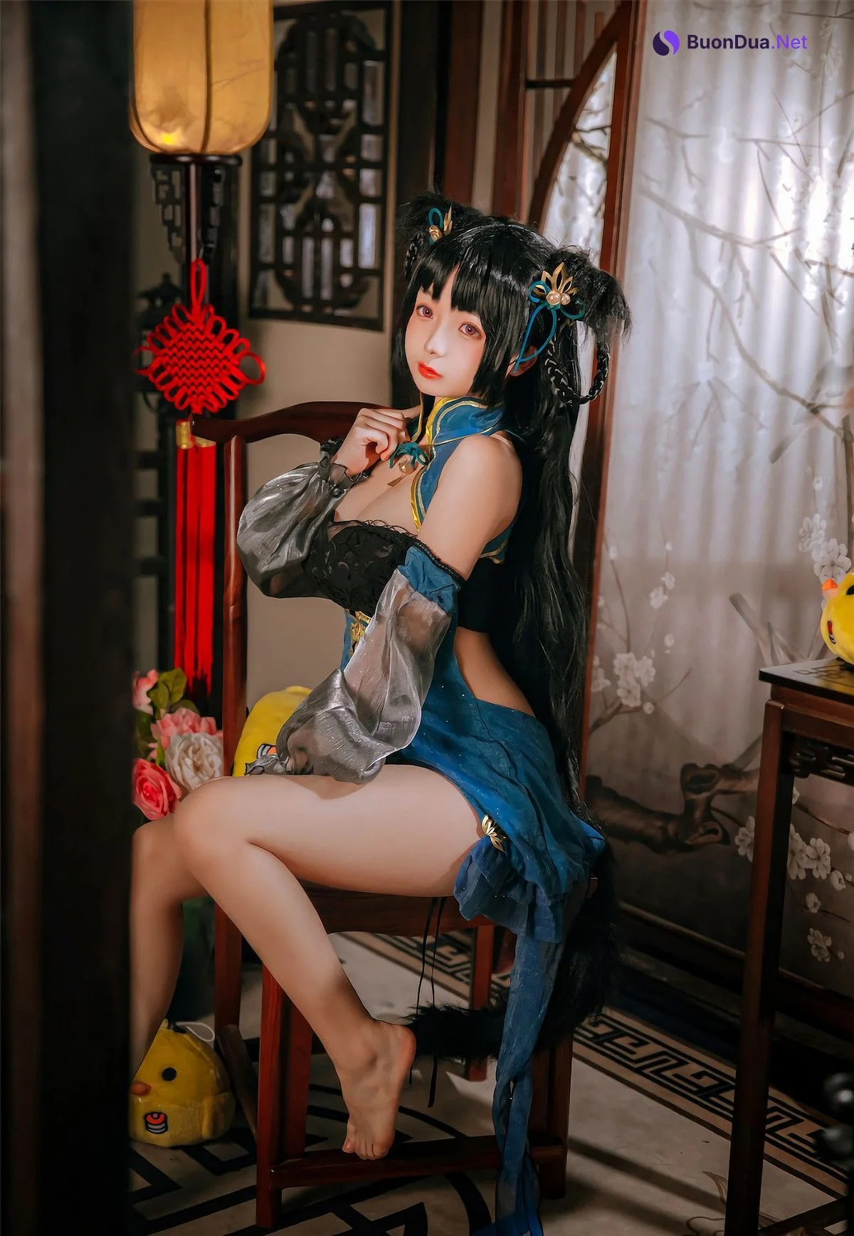 Cosplay Rinaijiao日奈娇 碧蓝航线 大潮旗袍 - Photo 17