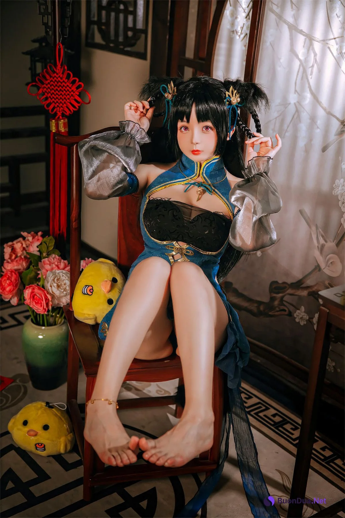Cosplay Rinaijiao日奈娇 碧蓝航线 大潮旗袍 - Photo 19