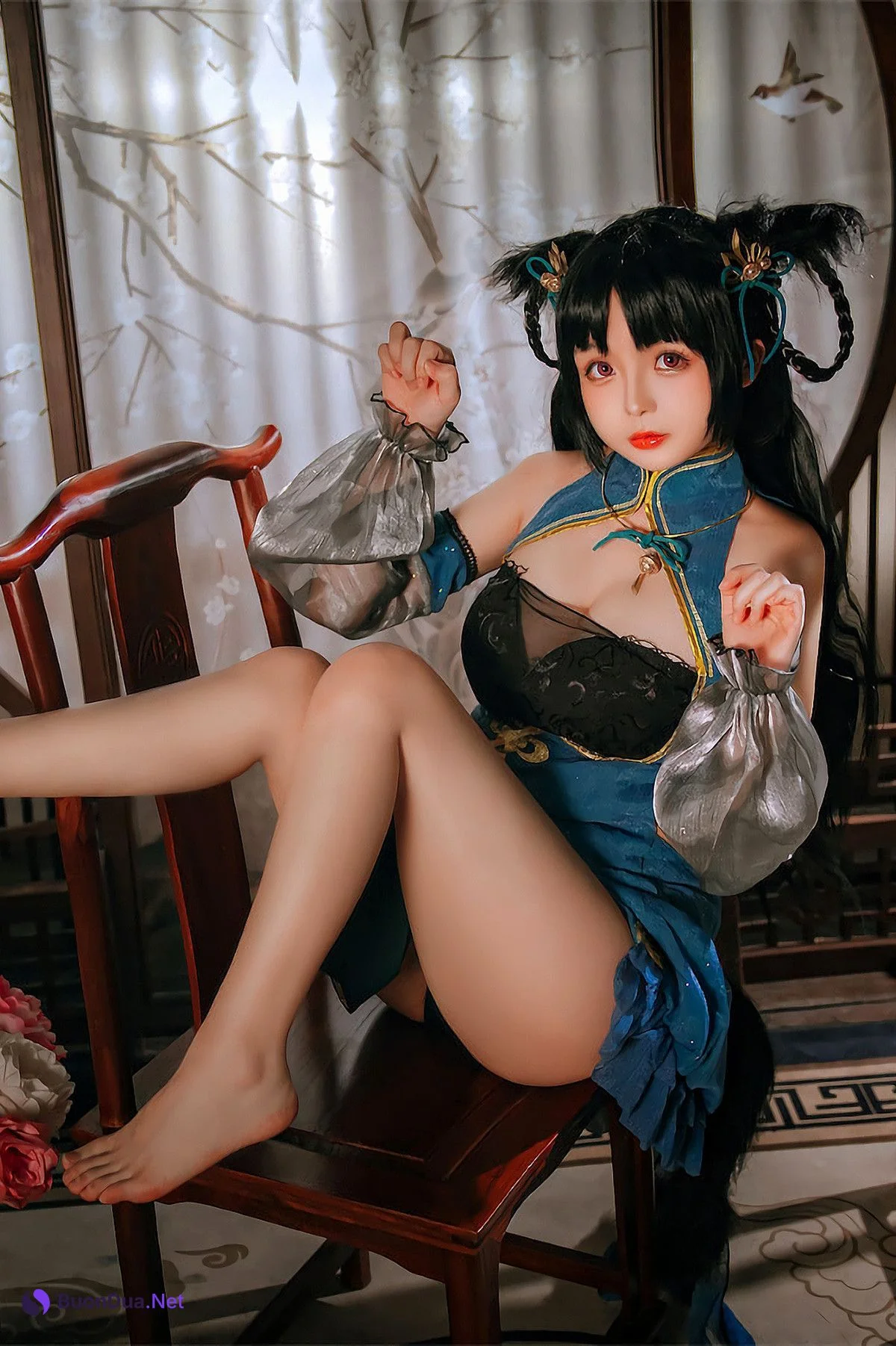 Cosplay Rinaijiao日奈娇 碧蓝航线 大潮旗袍 - Photo 4