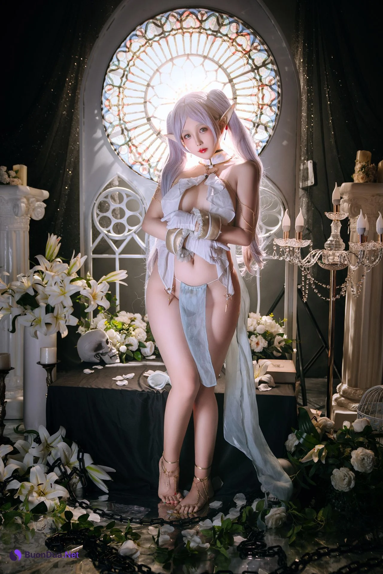 Cosplay Rinaijiao日奈娇 – 芙莉莲（圣光版） - Photo 13