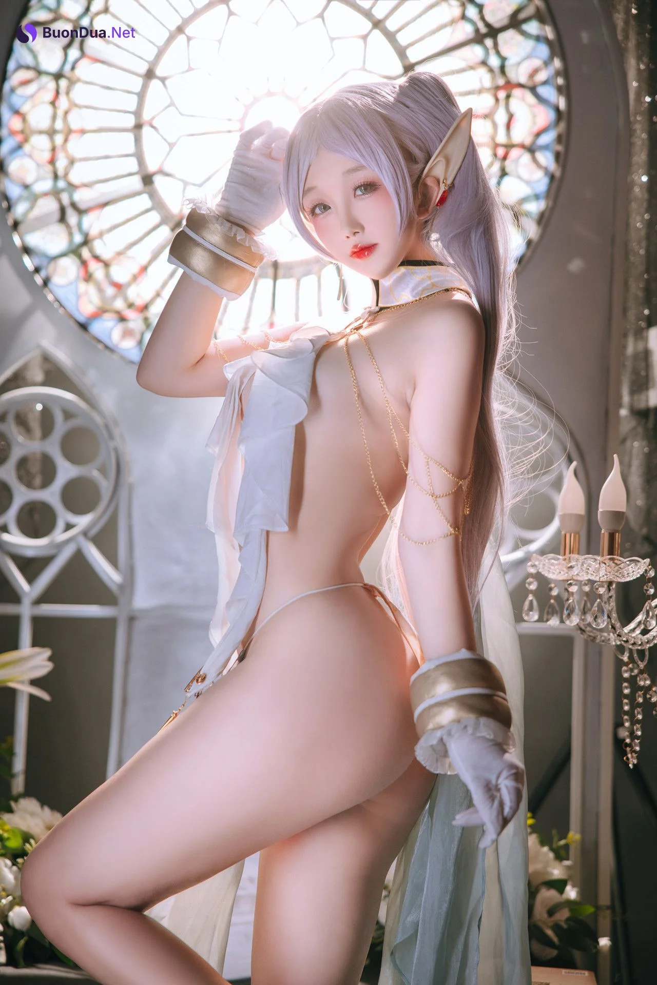 Cosplay Rinaijiao日奈娇 – 芙莉莲（圣光版） - Photo 3