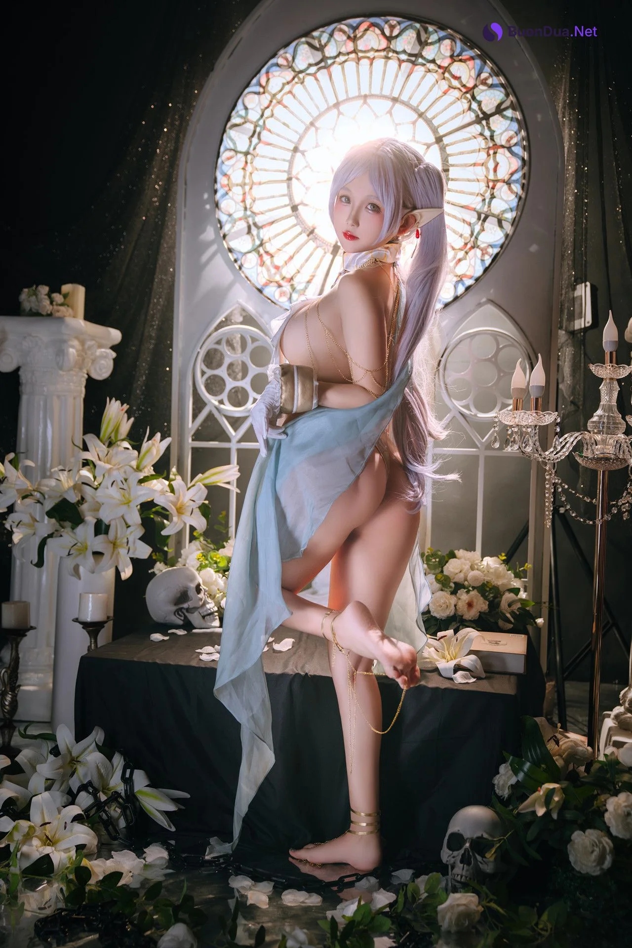 Cosplay Rinaijiao日奈娇 – 芙莉莲（圣光版） - Photo 6