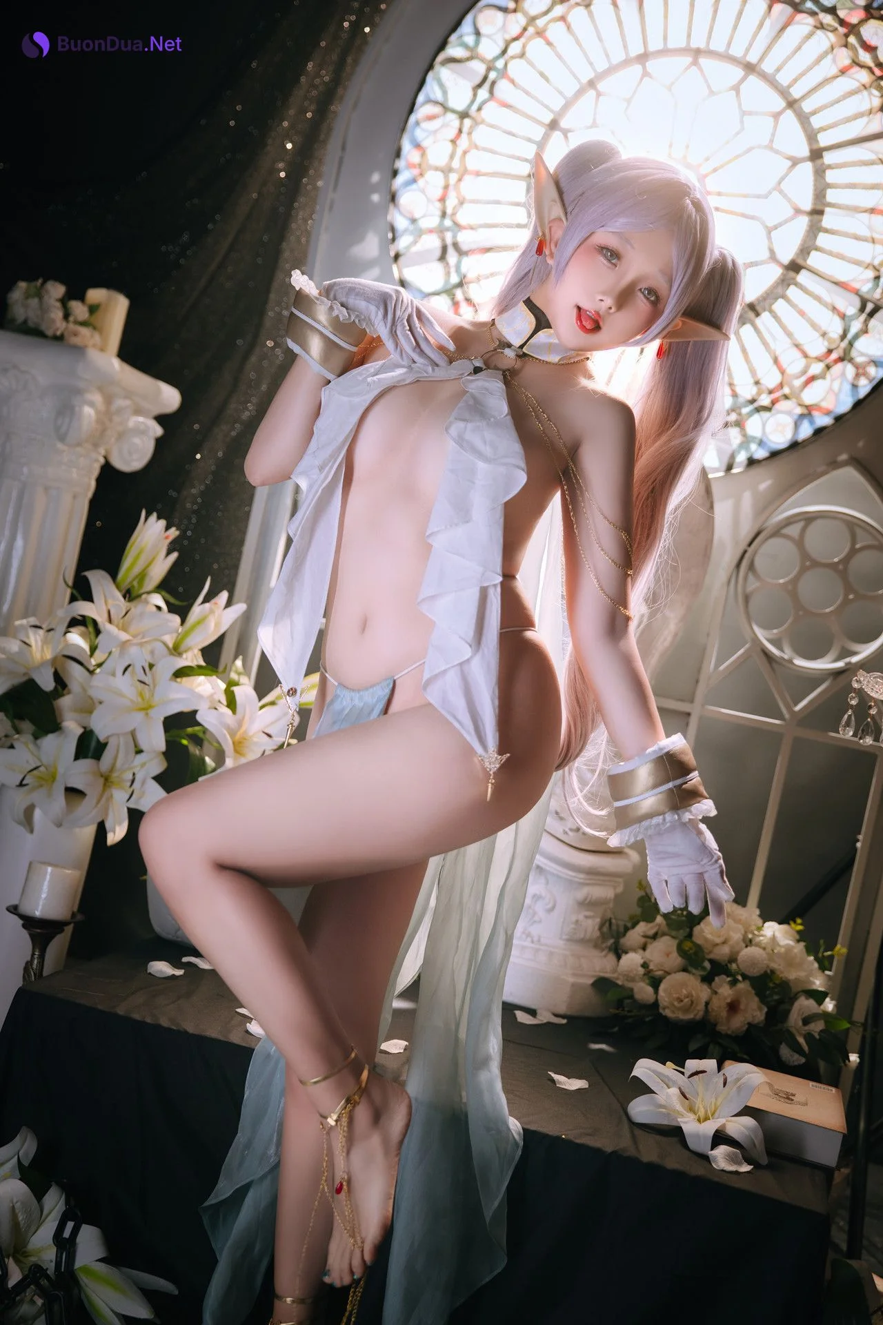 Cosplay Rinaijiao日奈娇 – 芙莉莲（圣光版） - Photo 9