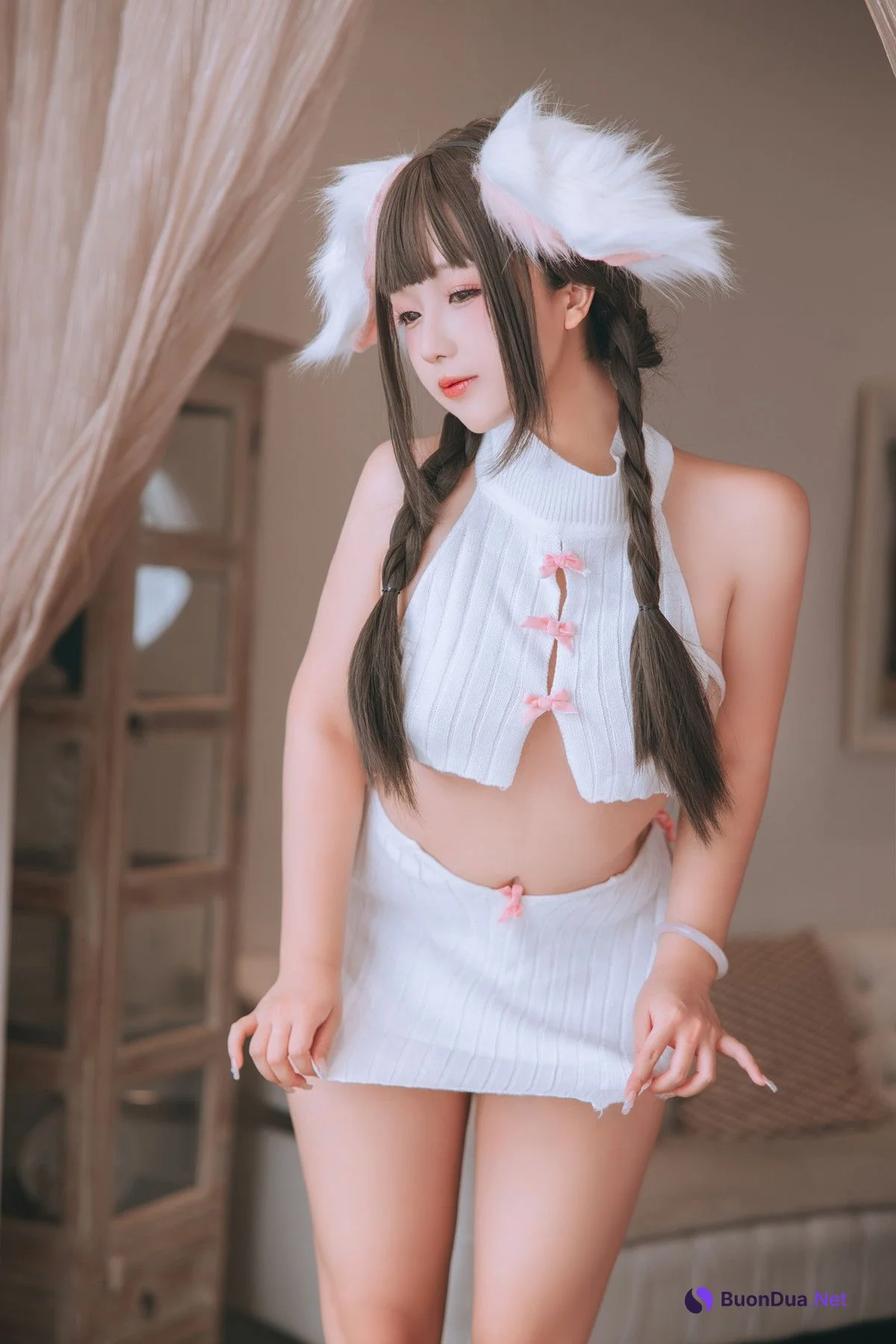 Cosplay Rinaijiao日奈娇 垂耳兔 - Photo 16
