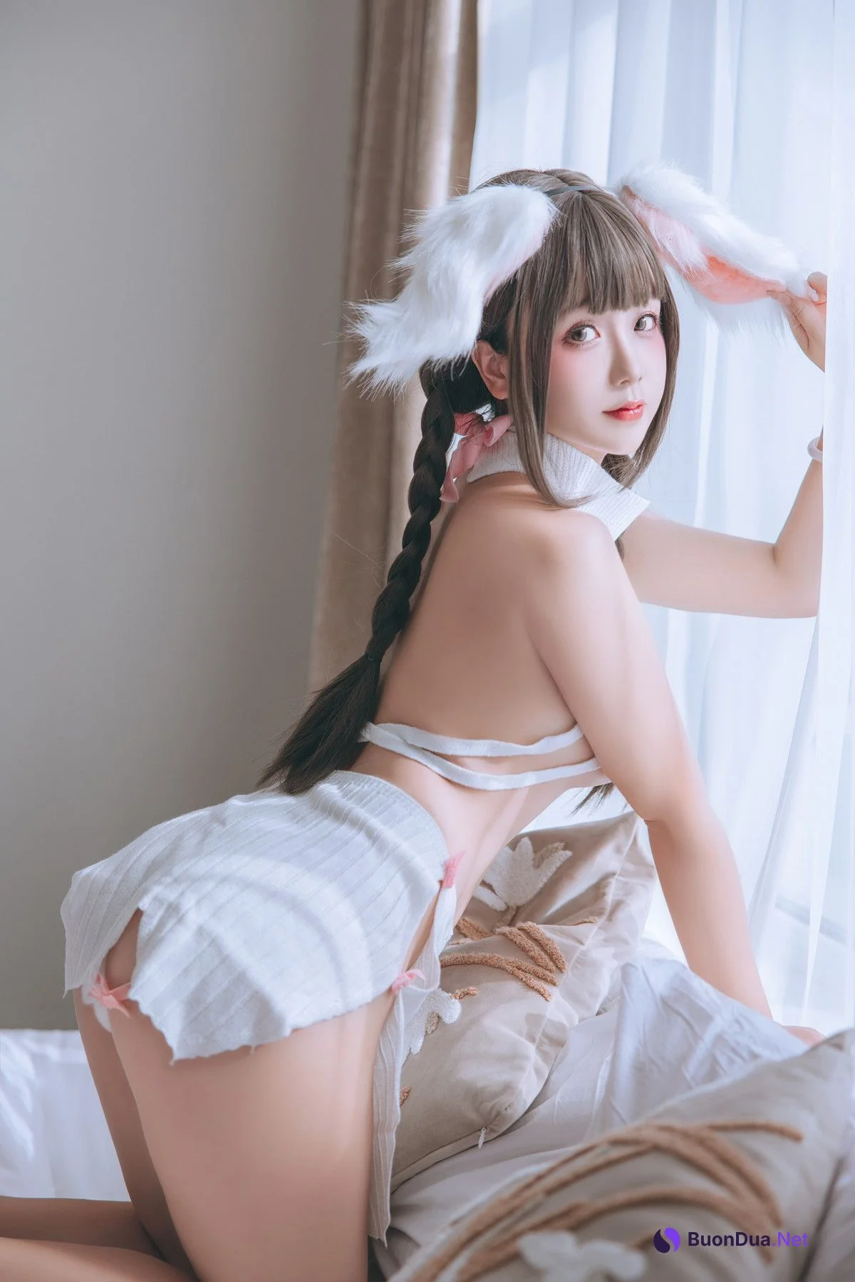 Cosplay Rinaijiao日奈娇 垂耳兔 - Photo 18