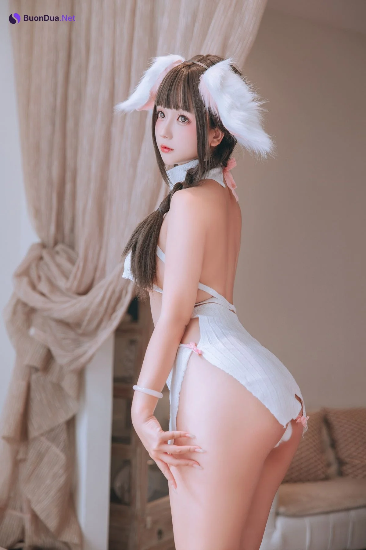 Cosplay Rinaijiao日奈娇 垂耳兔 - Photo 5