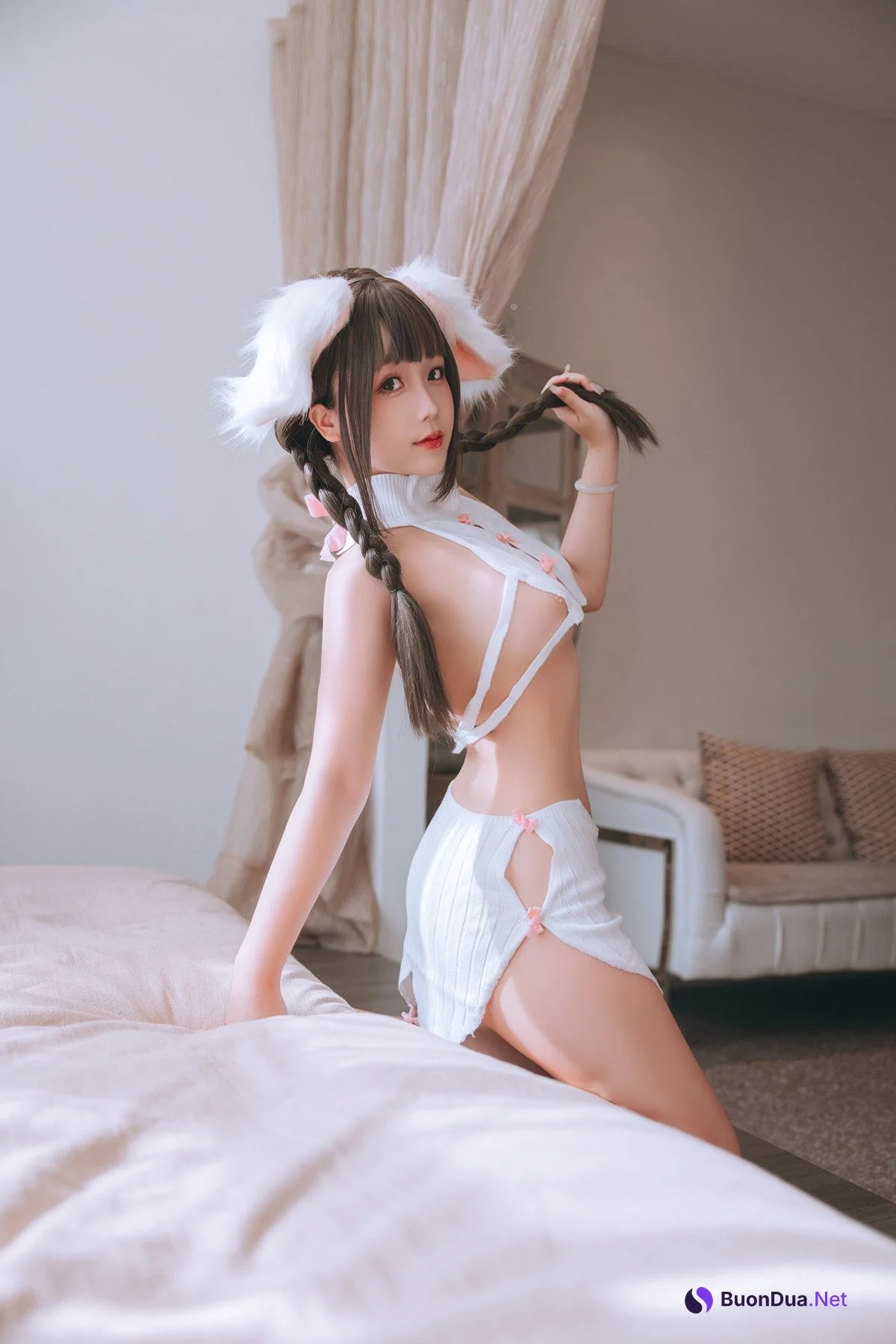 Cosplay Rinaijiao日奈娇 垂耳兔 - Photo 8