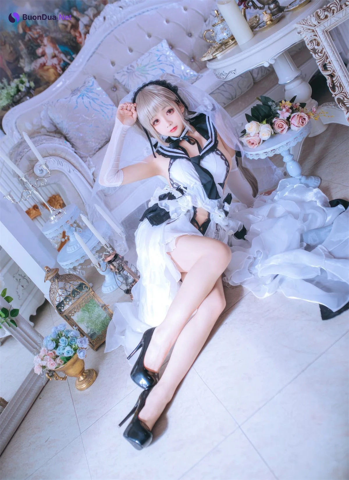 Cosplay Rinaijiao日奈娇 碧蓝航线 可畏大小姐 - Photo 19