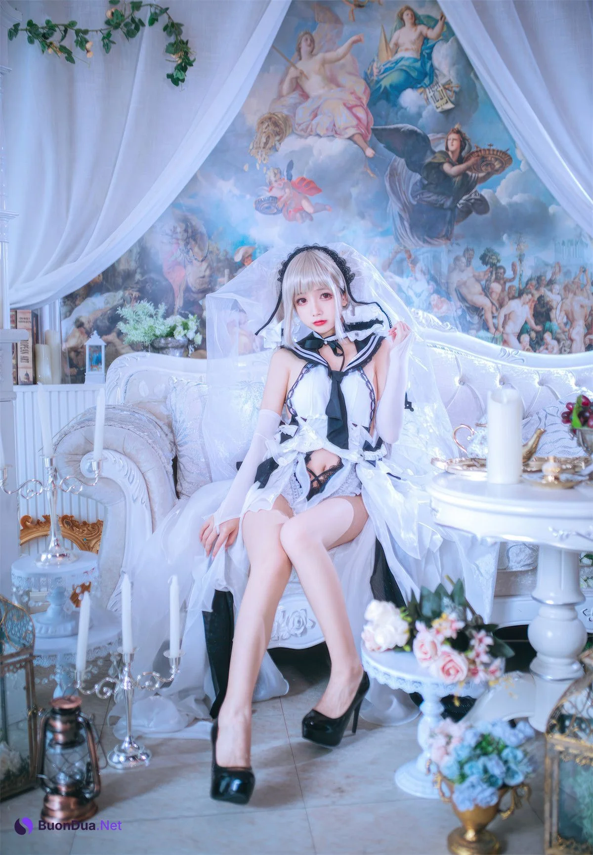 Cosplay Rinaijiao日奈娇 碧蓝航线 可畏大小姐 - Photo 7