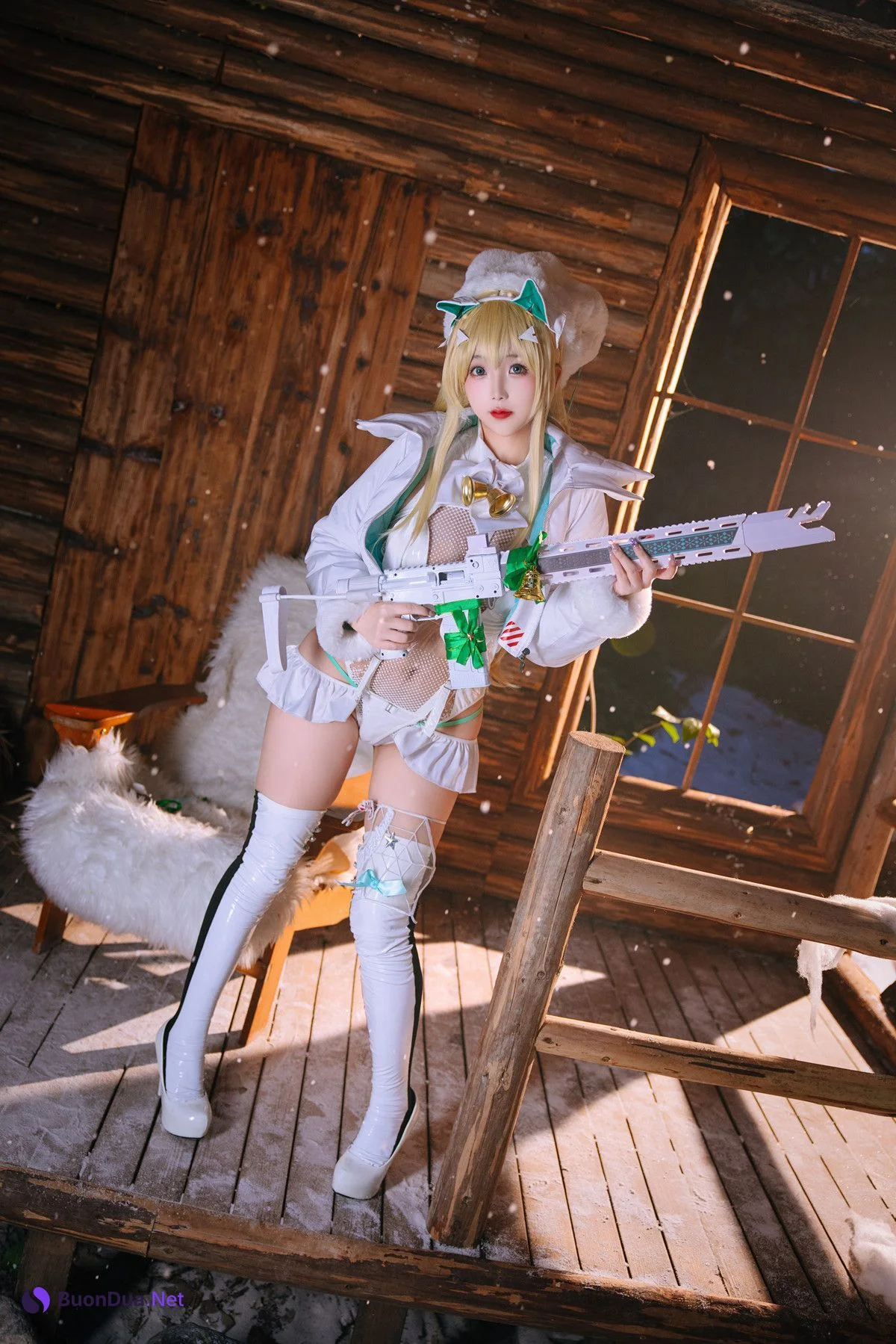 Cosplay Rinaijiao日奈娇 胜利女神 妮姬露菲 - Photo 14