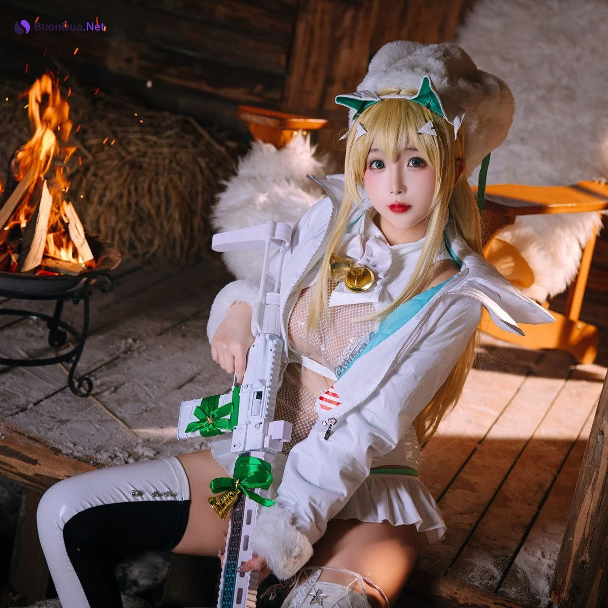 Cosplay Rinaijiao日奈娇 胜利女神 妮姬露菲 - Photo 20