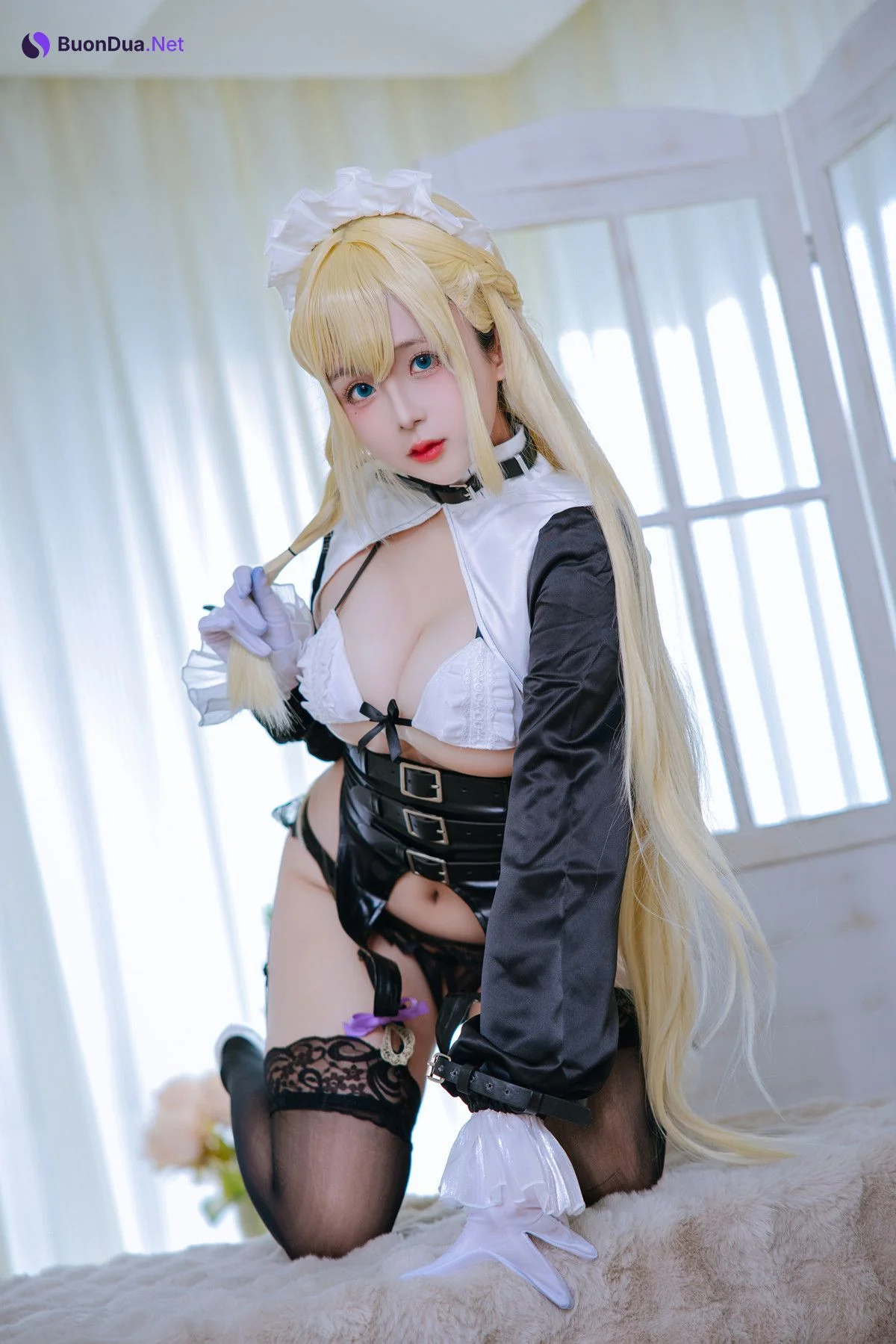 Cosplay Rinaijiao日奈娇 拘束女仆 - Photo 20