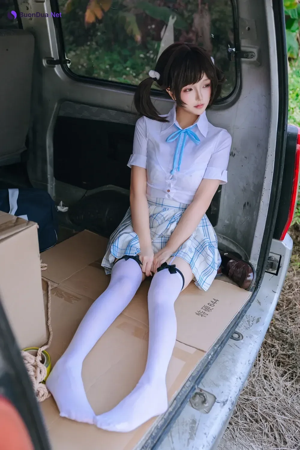 Cosplay Rinaijiao日奈娇 – 女高 - Photo 9