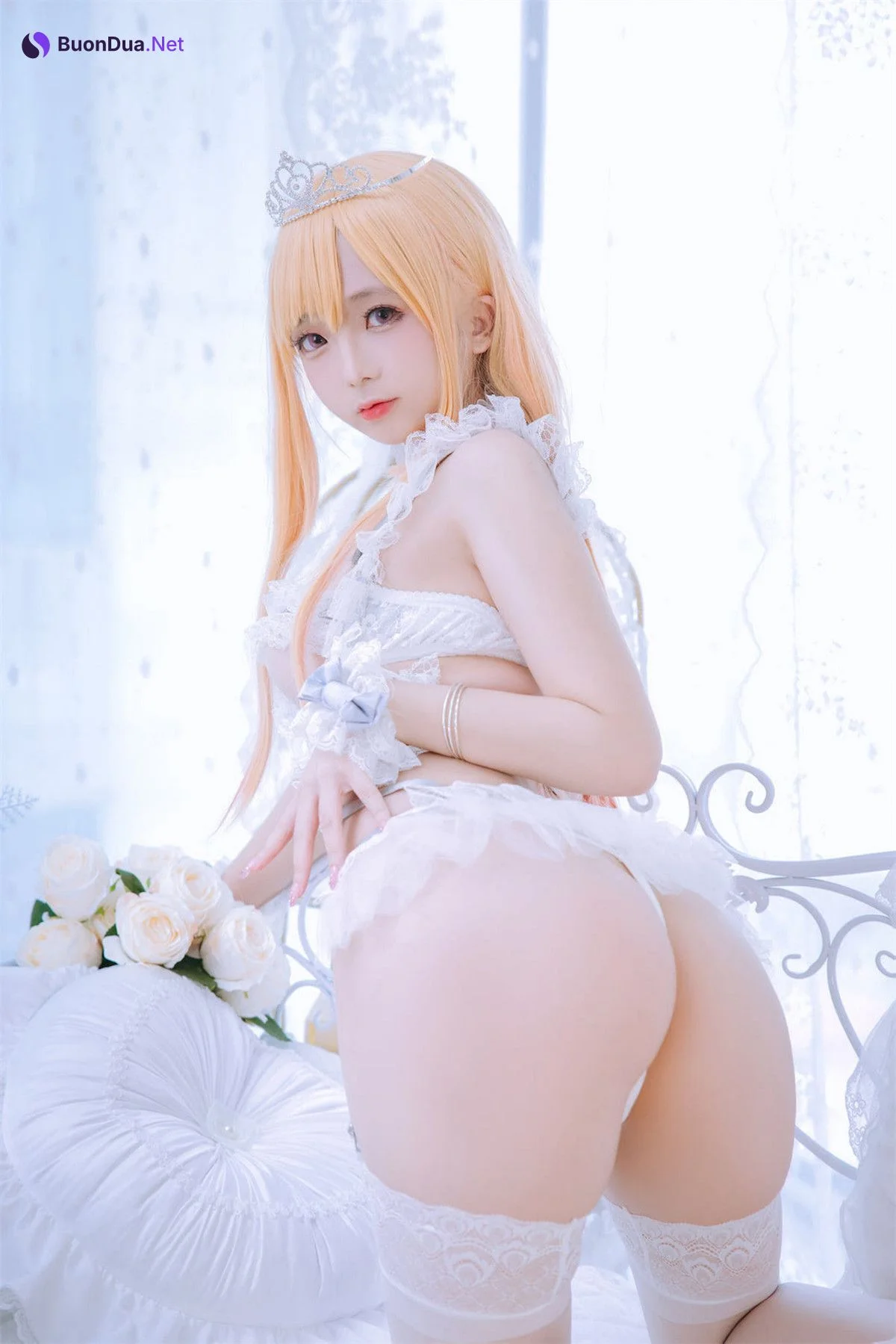 Cosplay Rinaijiao日奈娇 喜多川海梦 花嫁 - Photo 13