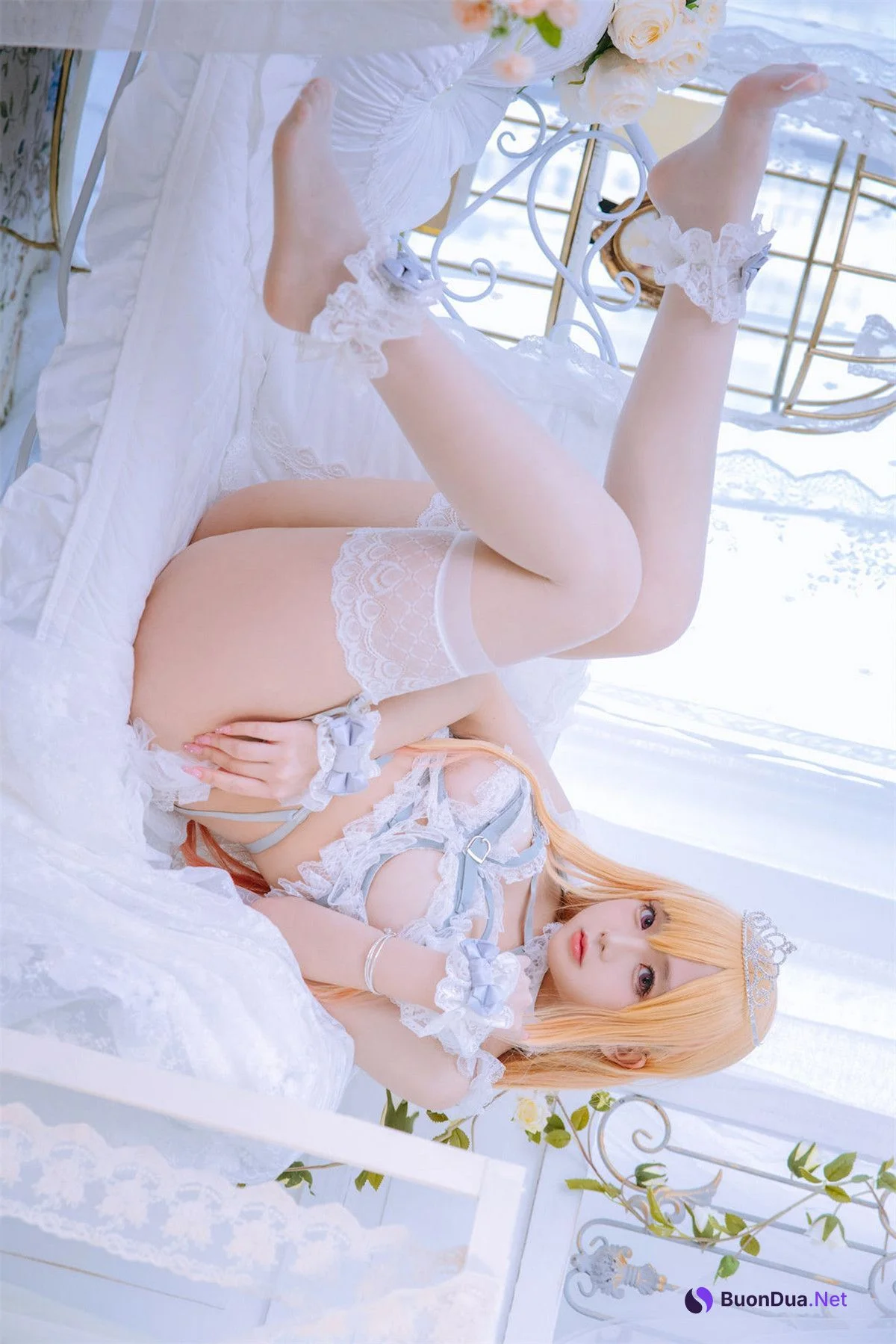 Cosplay Rinaijiao日奈娇 喜多川海梦 花嫁 - Photo 4