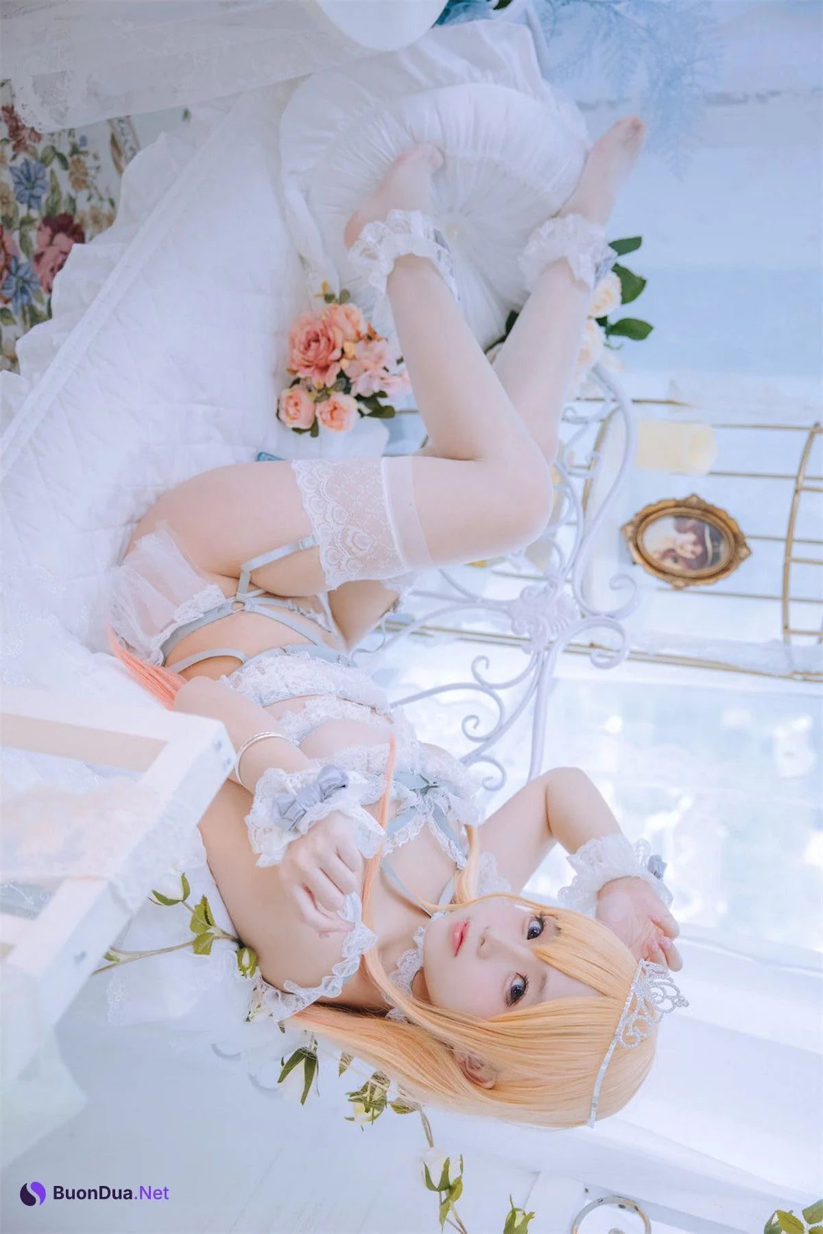 Cosplay Rinaijiao日奈娇 喜多川海梦 花嫁 - Photo 7