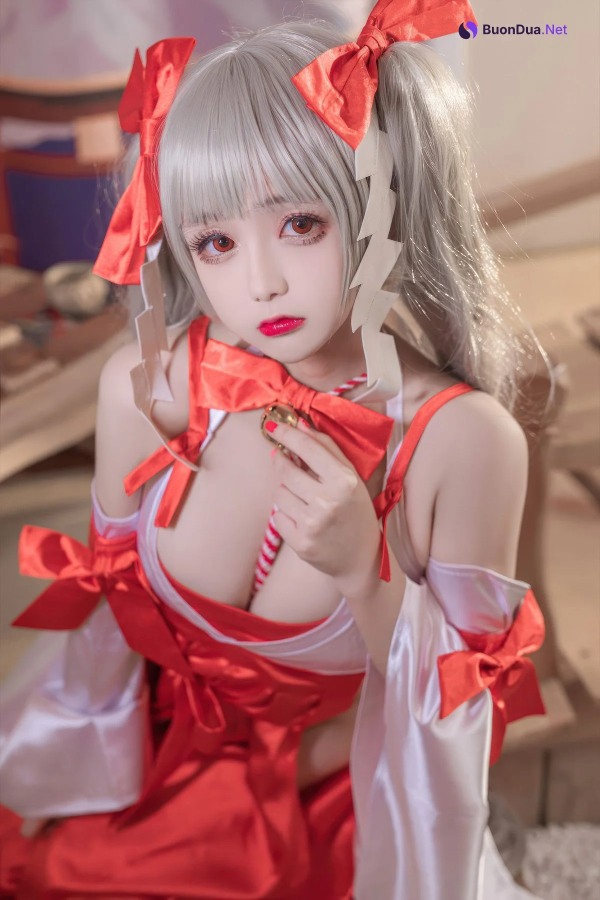 Cosplay Rinaijiao日奈娇 碧蓝航线 可畏巫女 - Photo 18