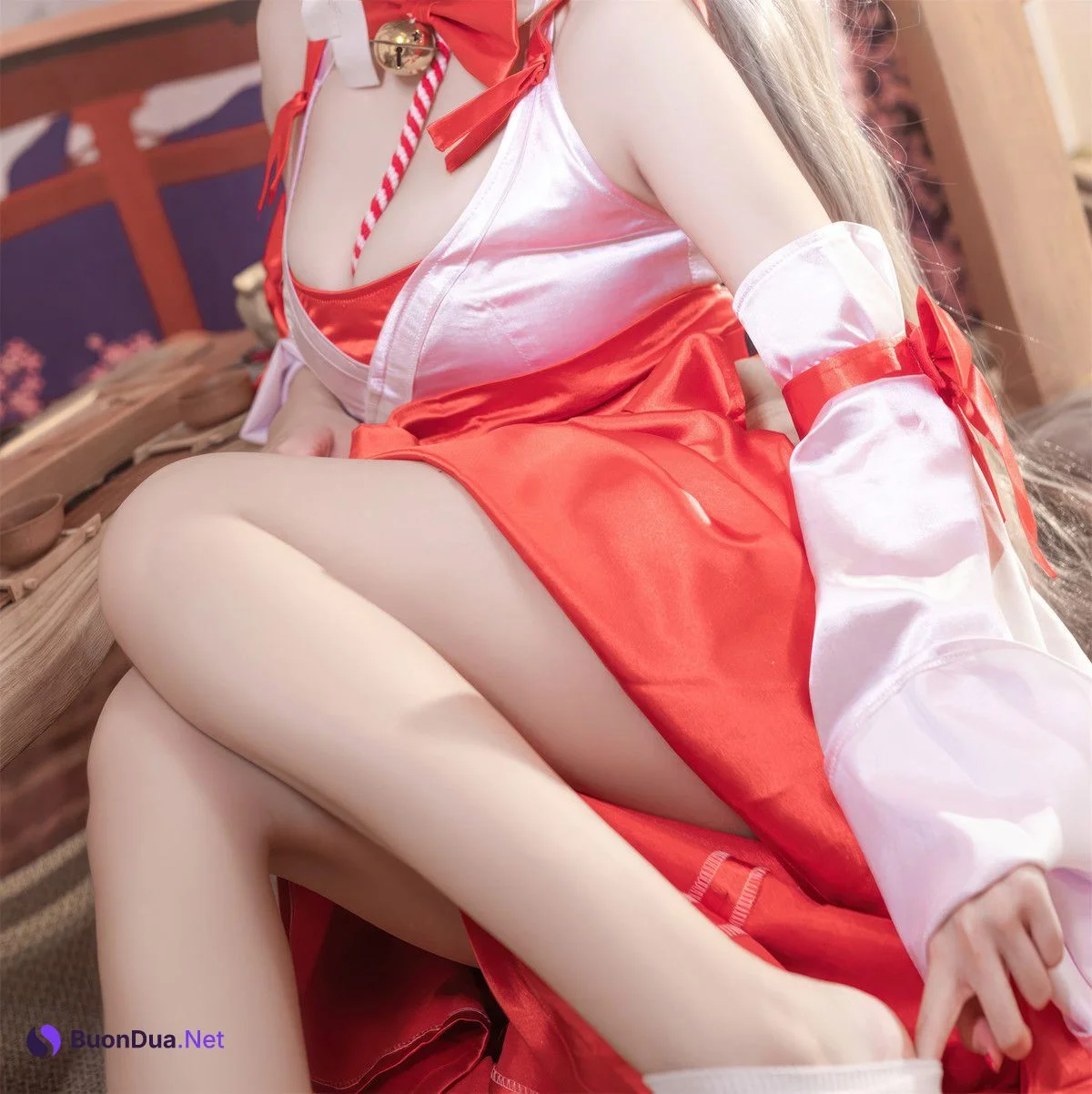Cosplay Rinaijiao日奈娇 碧蓝航线 可畏巫女 - Photo 20