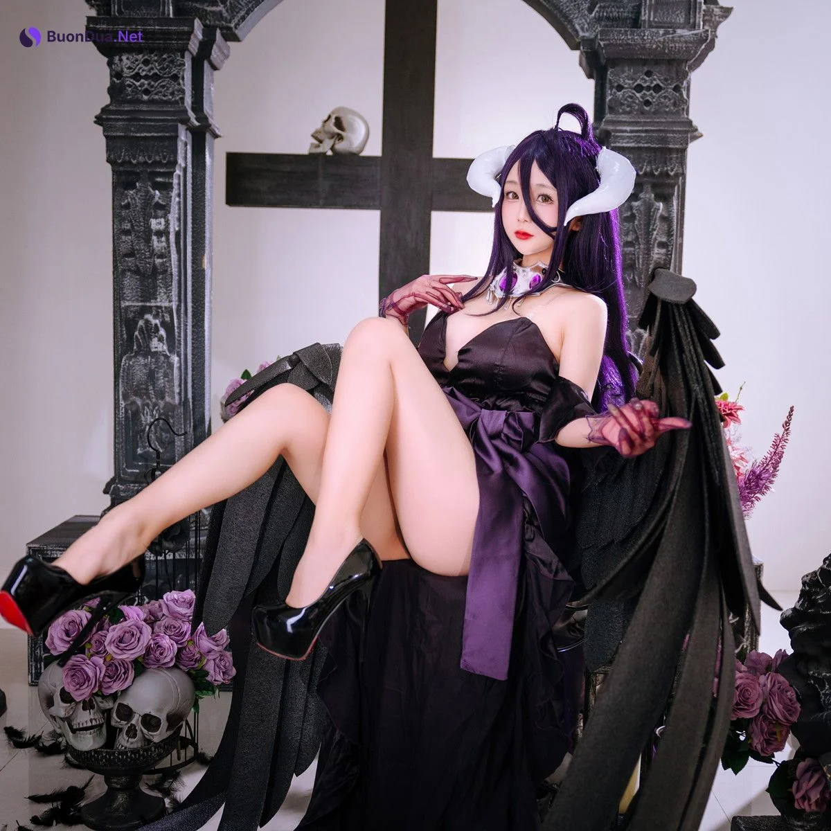 Cosplay Rinaijiao日奈娇 雅儿贝德 礼服+钻石 - Photo 15