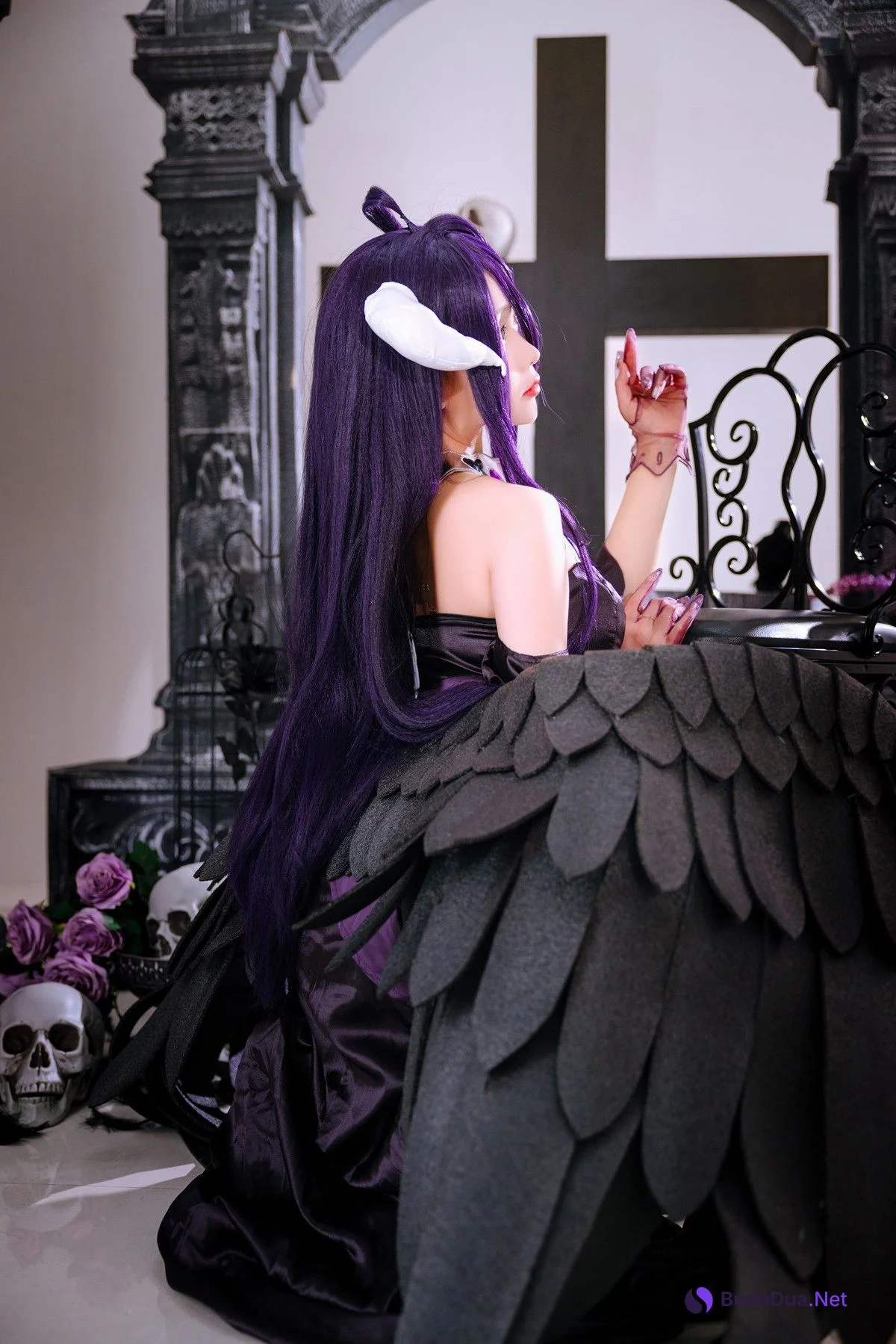 Cosplay Rinaijiao日奈娇 雅儿贝德 礼服+钻石 - Photo 16