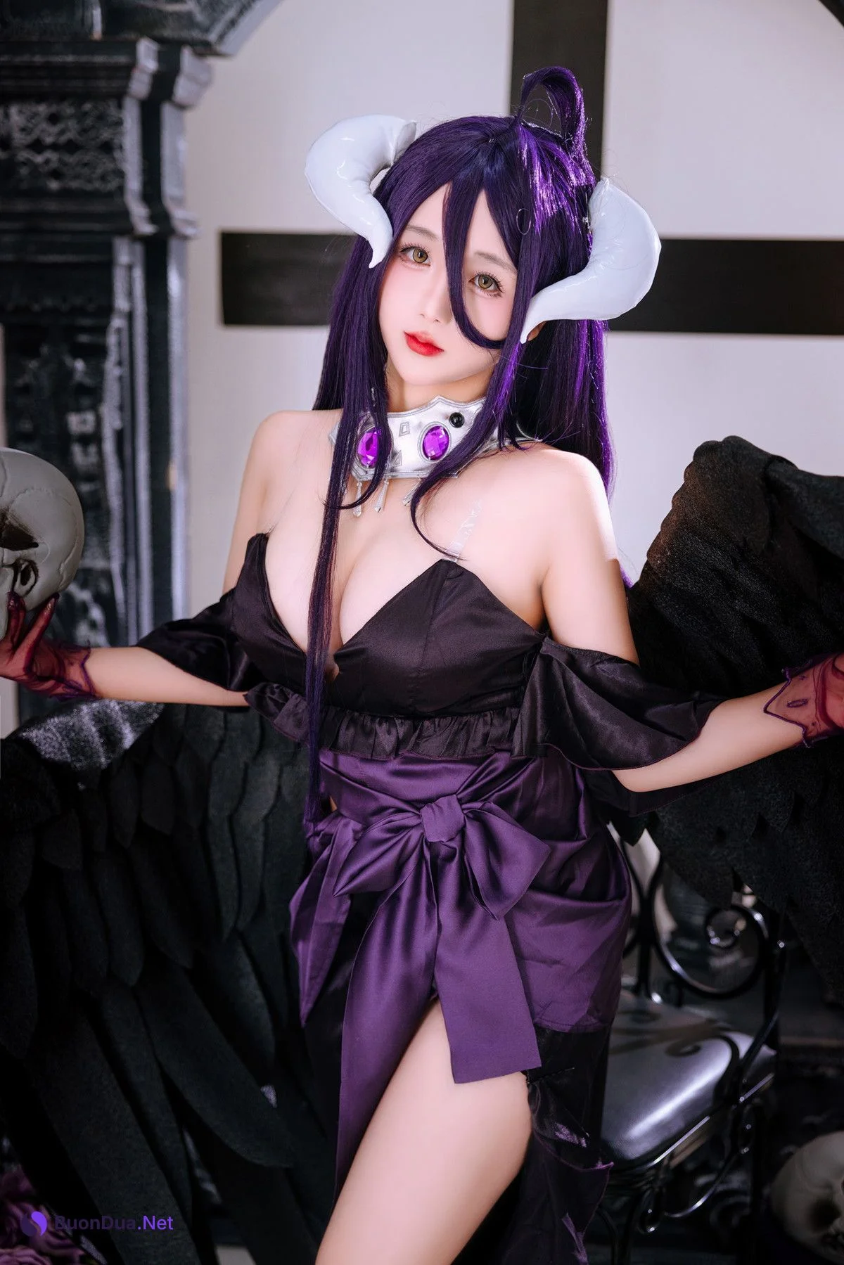 Cosplay Rinaijiao日奈娇 雅儿贝德 礼服+钻石 - Photo 5