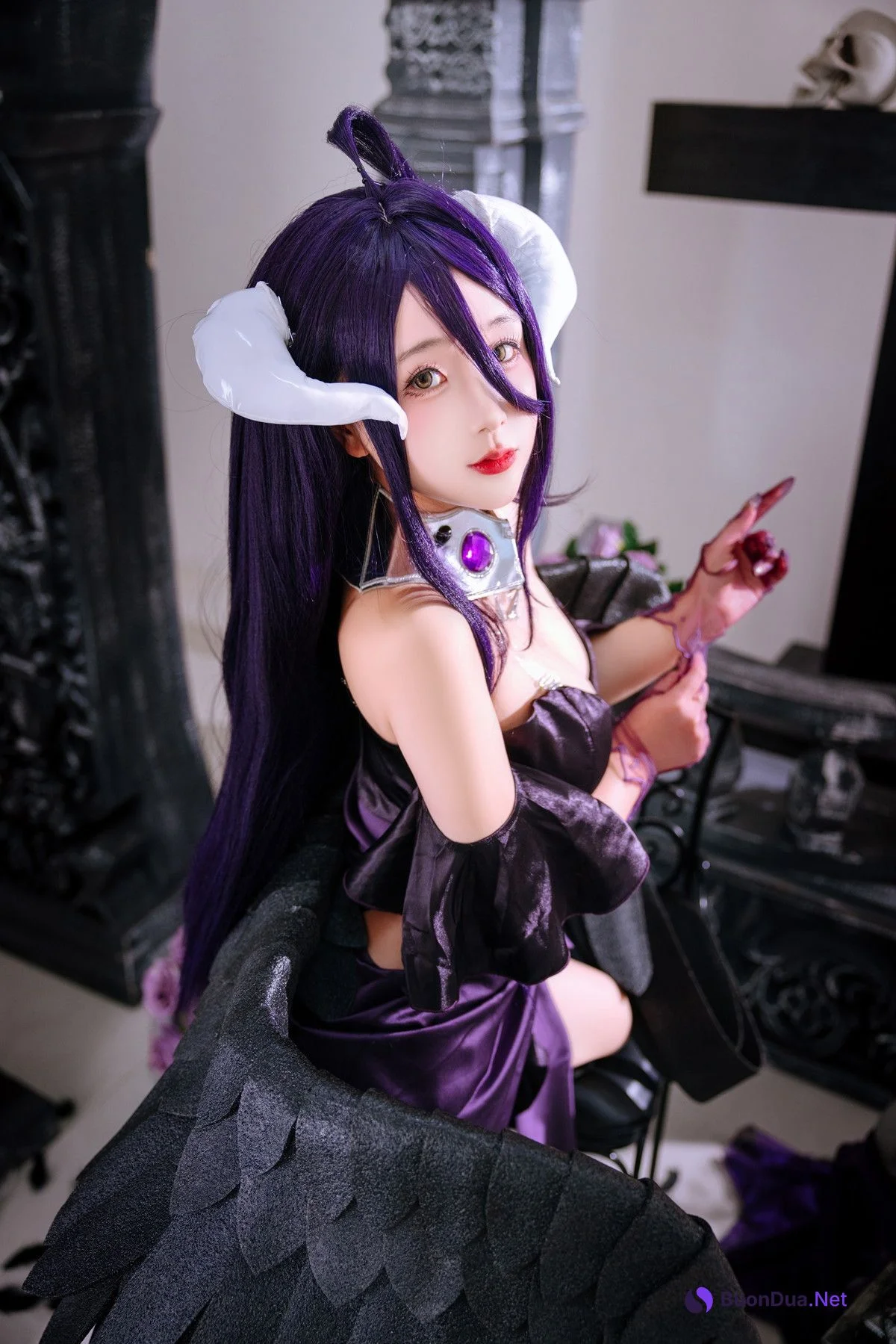 Cosplay Rinaijiao日奈娇 雅儿贝德 礼服+钻石 - Photo 9