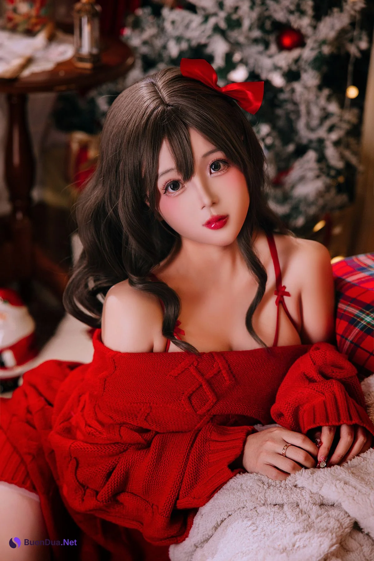 Cosplay Rinaijiao日奈娇 圣诞毛衣A+B - Photo 7