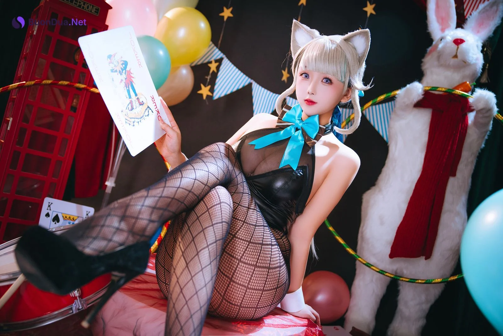 Cosplay Rinaijiao日奈娇 原神 琳妮特 - Photo 15