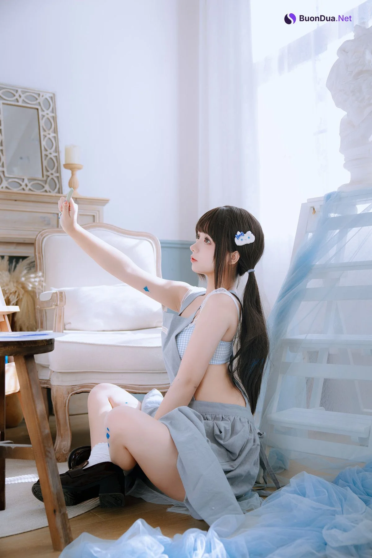 Cosplay Rinaijiao日奈娇 – 美术生 - Photo 4
