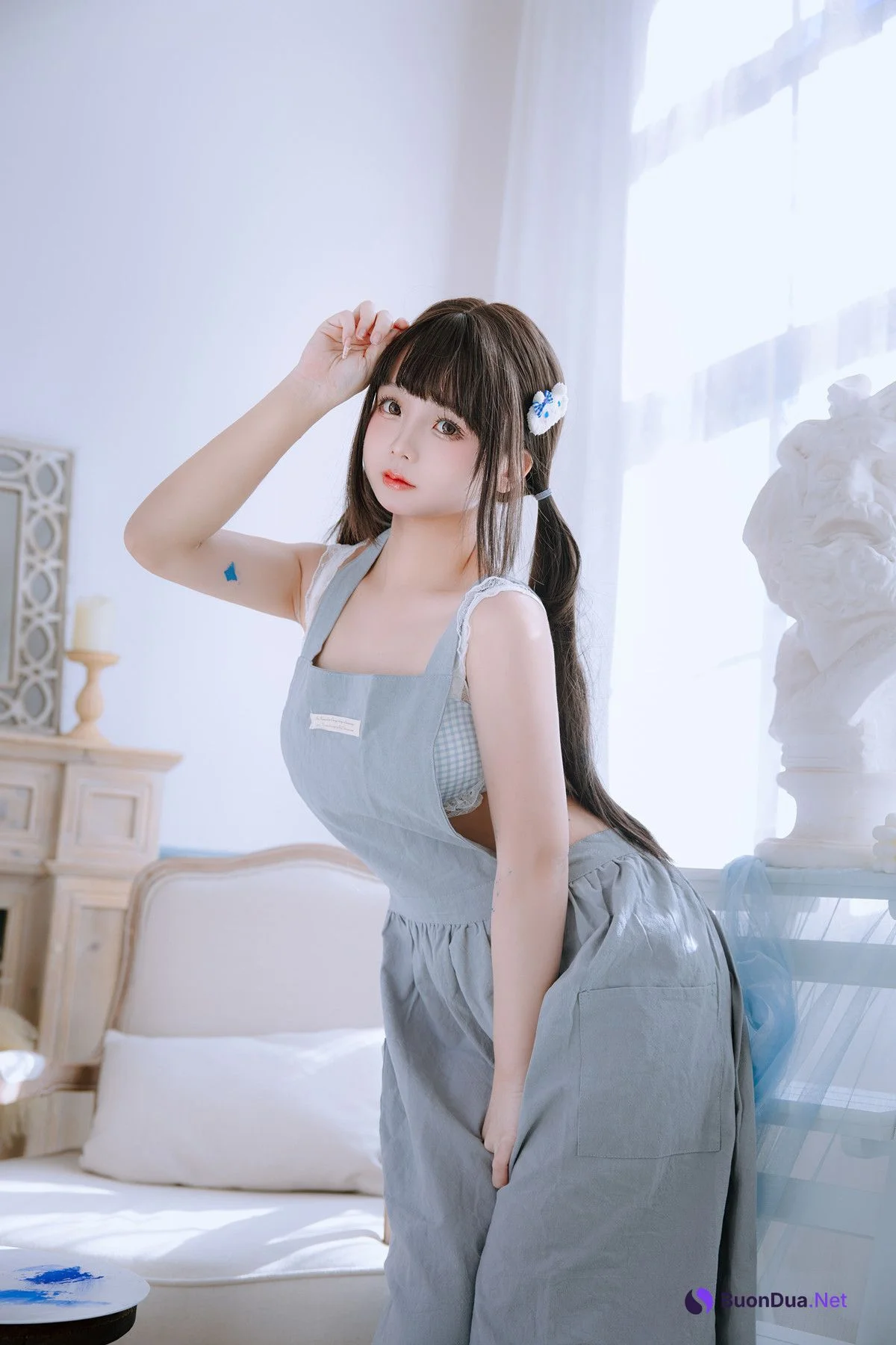 Cosplay Rinaijiao日奈娇 – 美术生 - Photo 9
