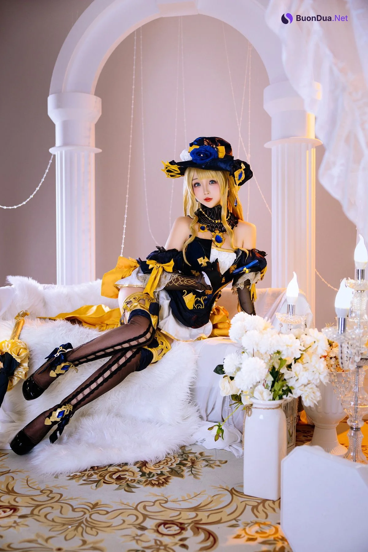 Cosplay Rinaijiao日奈娇 原神 娜维娅 - Photo 10