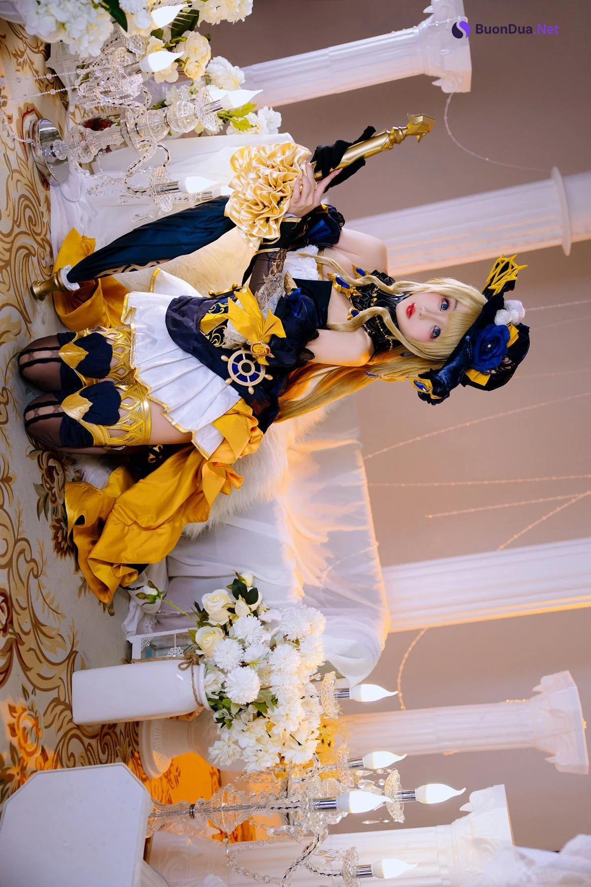 Cosplay Rinaijiao日奈娇 原神 娜维娅 - Photo 14