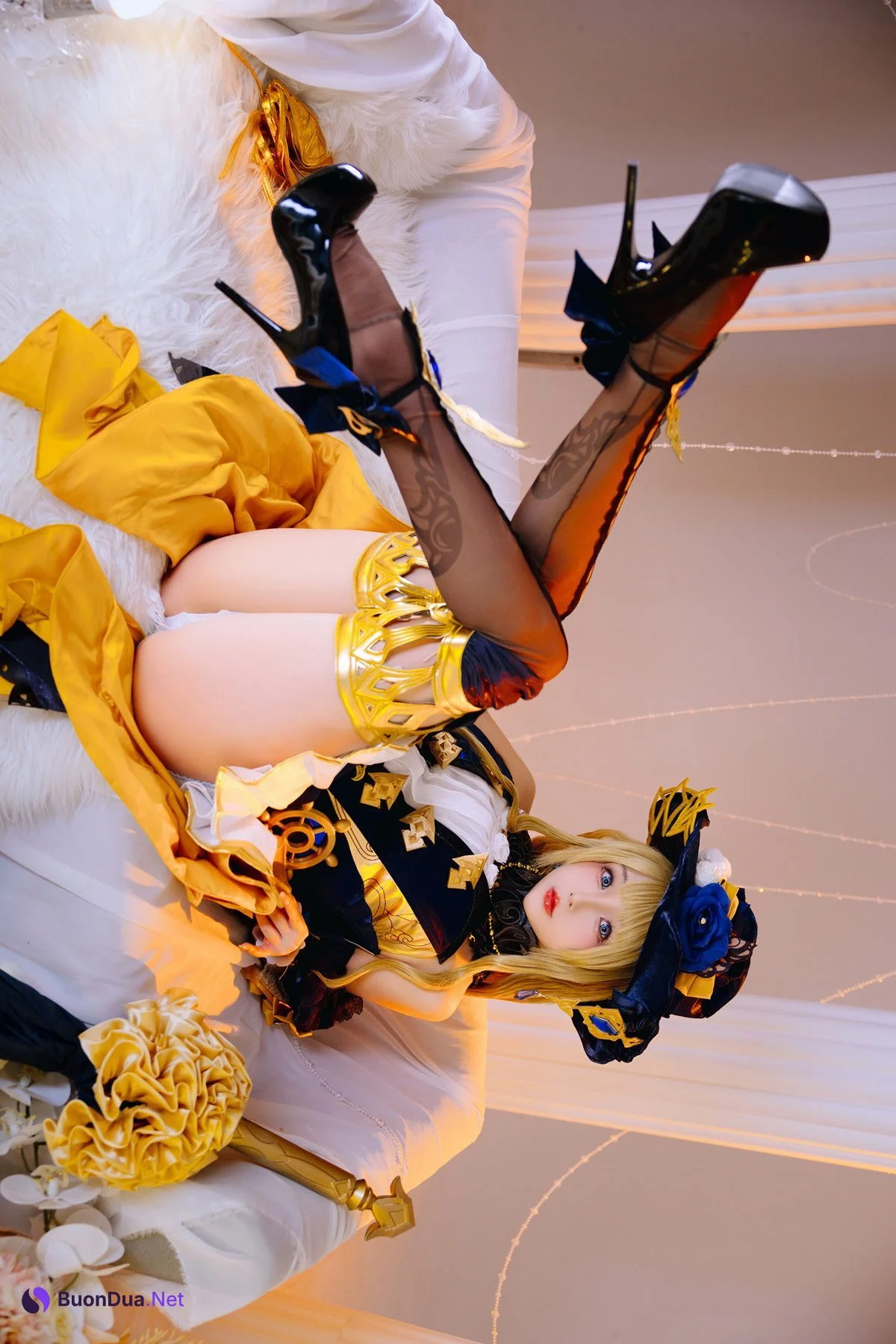 Cosplay Rinaijiao日奈娇 原神 娜维娅 - Photo 16