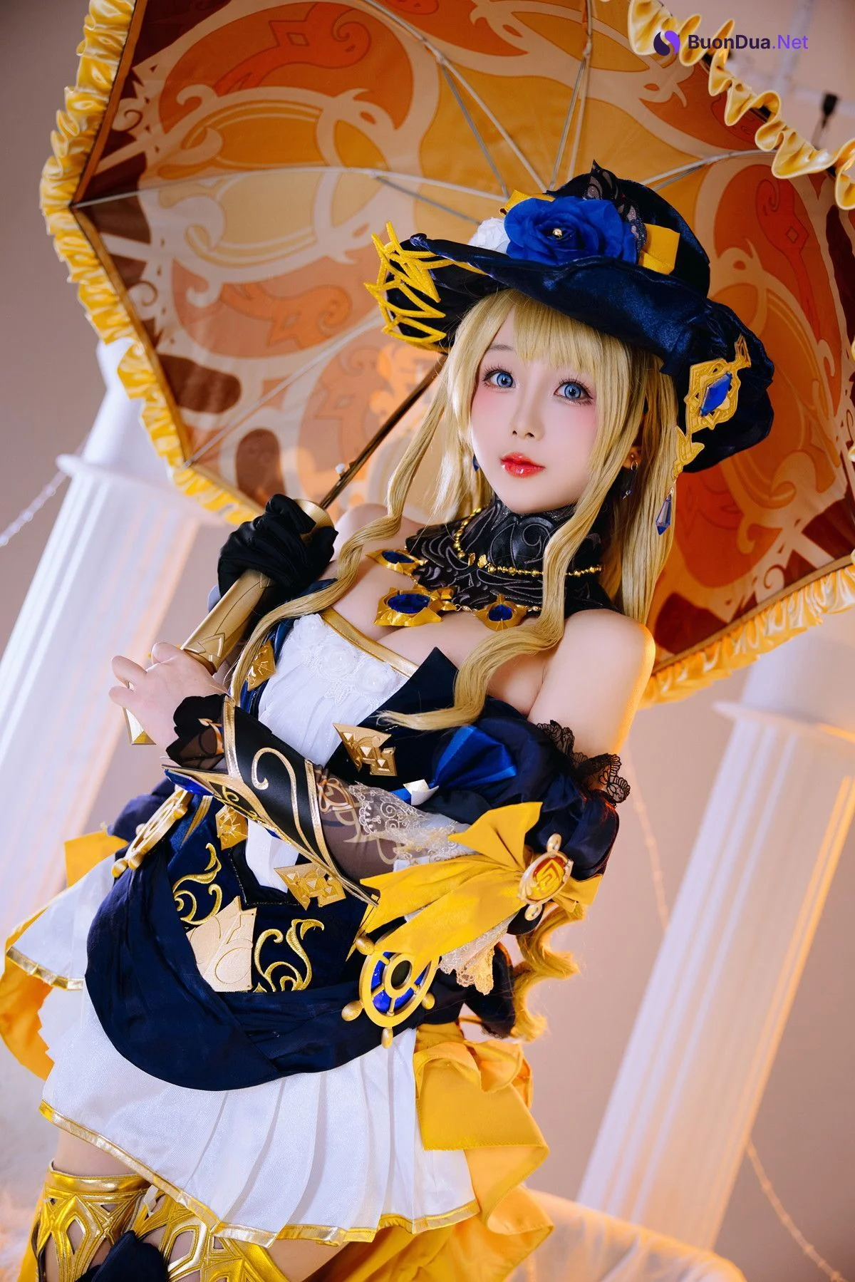 Cosplay Rinaijiao日奈娇 原神 娜维娅 - Photo 3