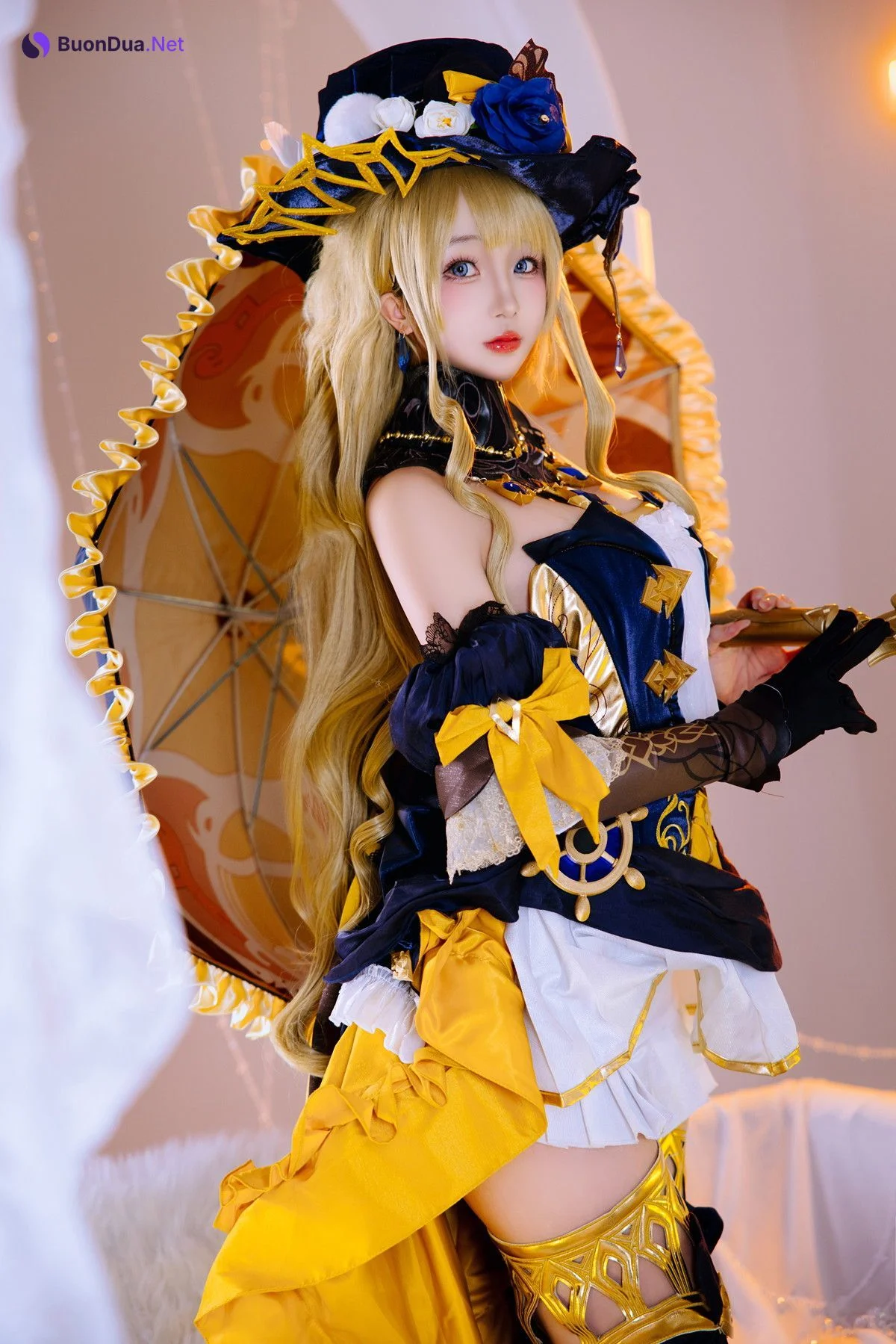 Cosplay Rinaijiao日奈娇 原神 娜维娅 - Photo 6