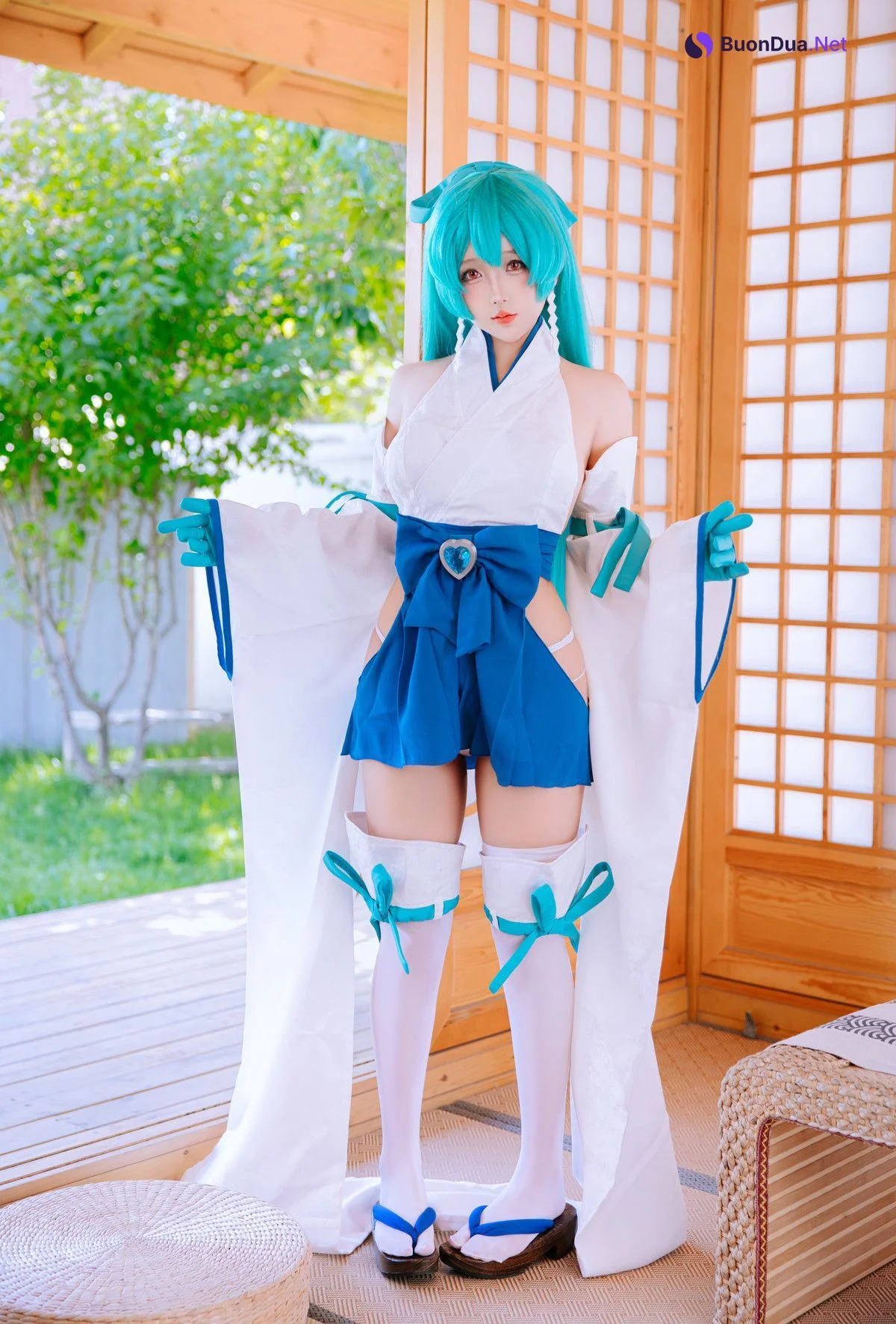 Cosplay Rinaijiao日奈娇 水神小夜 - Photo 2