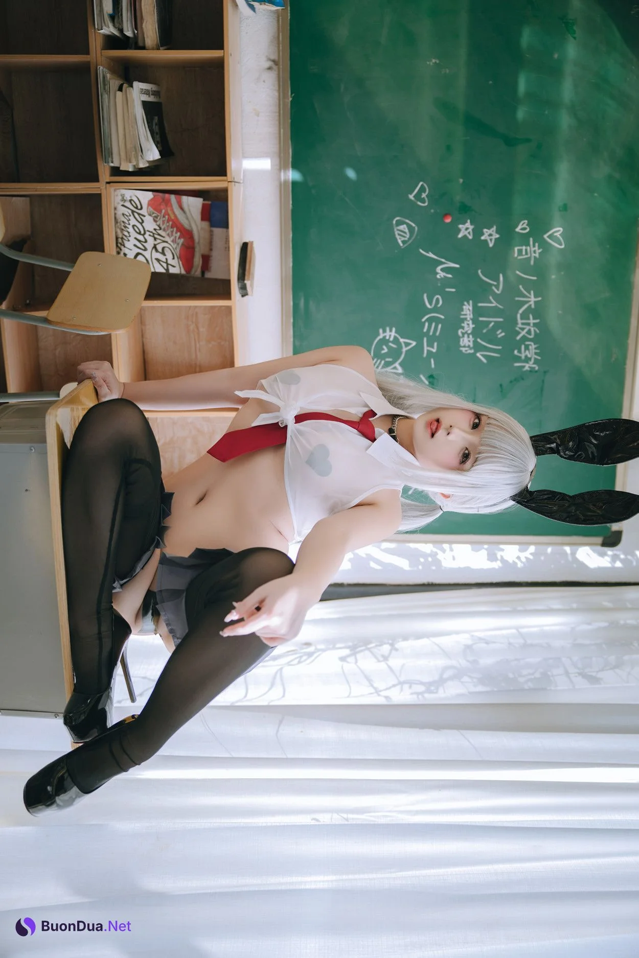 Cosplay Rinaijiao日奈娇 叛逆少女JK Set.01 - Photo 17