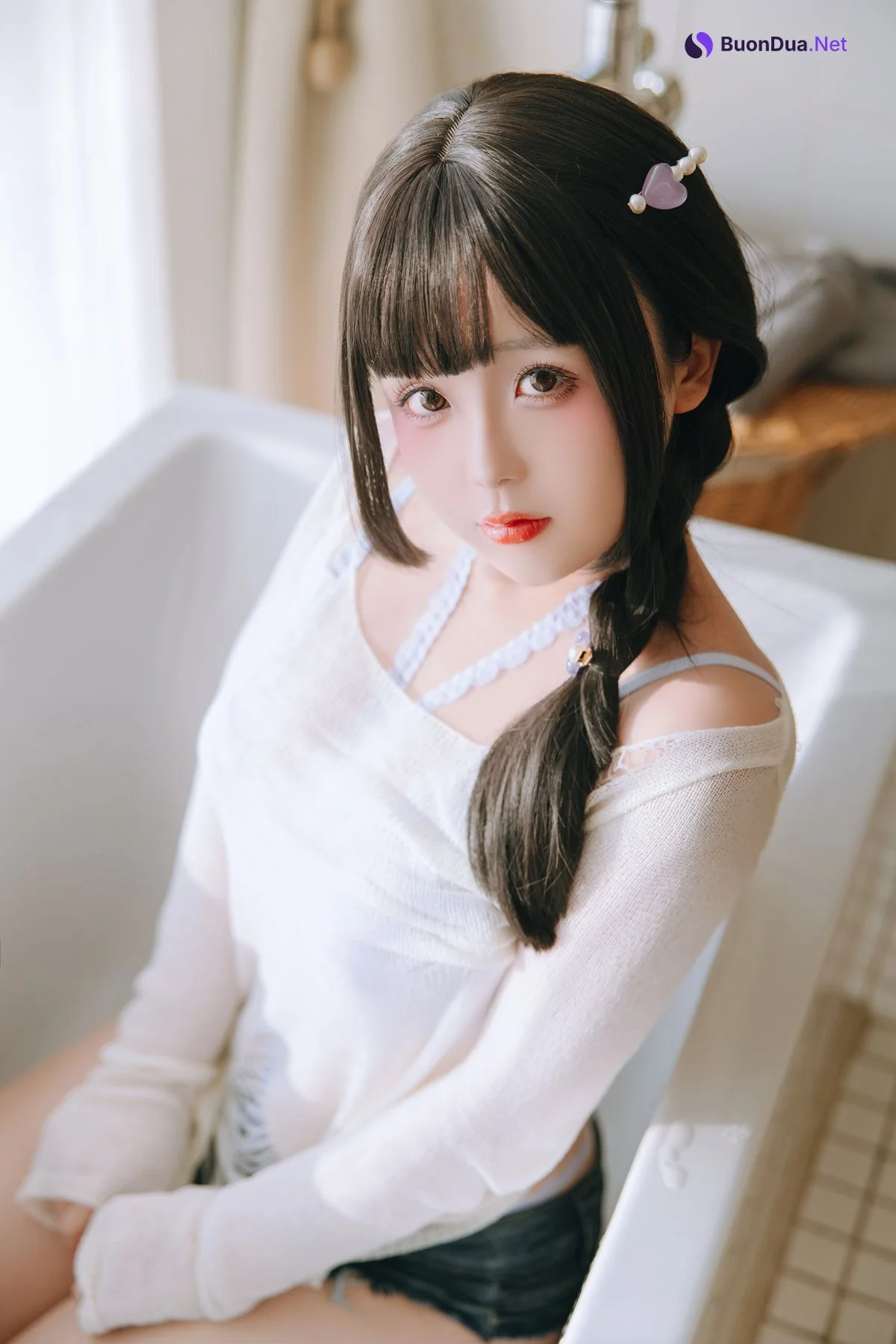 Cosplay Rinaijiao日奈娇 牛仔裤人妻 Set.01 - Photo 20