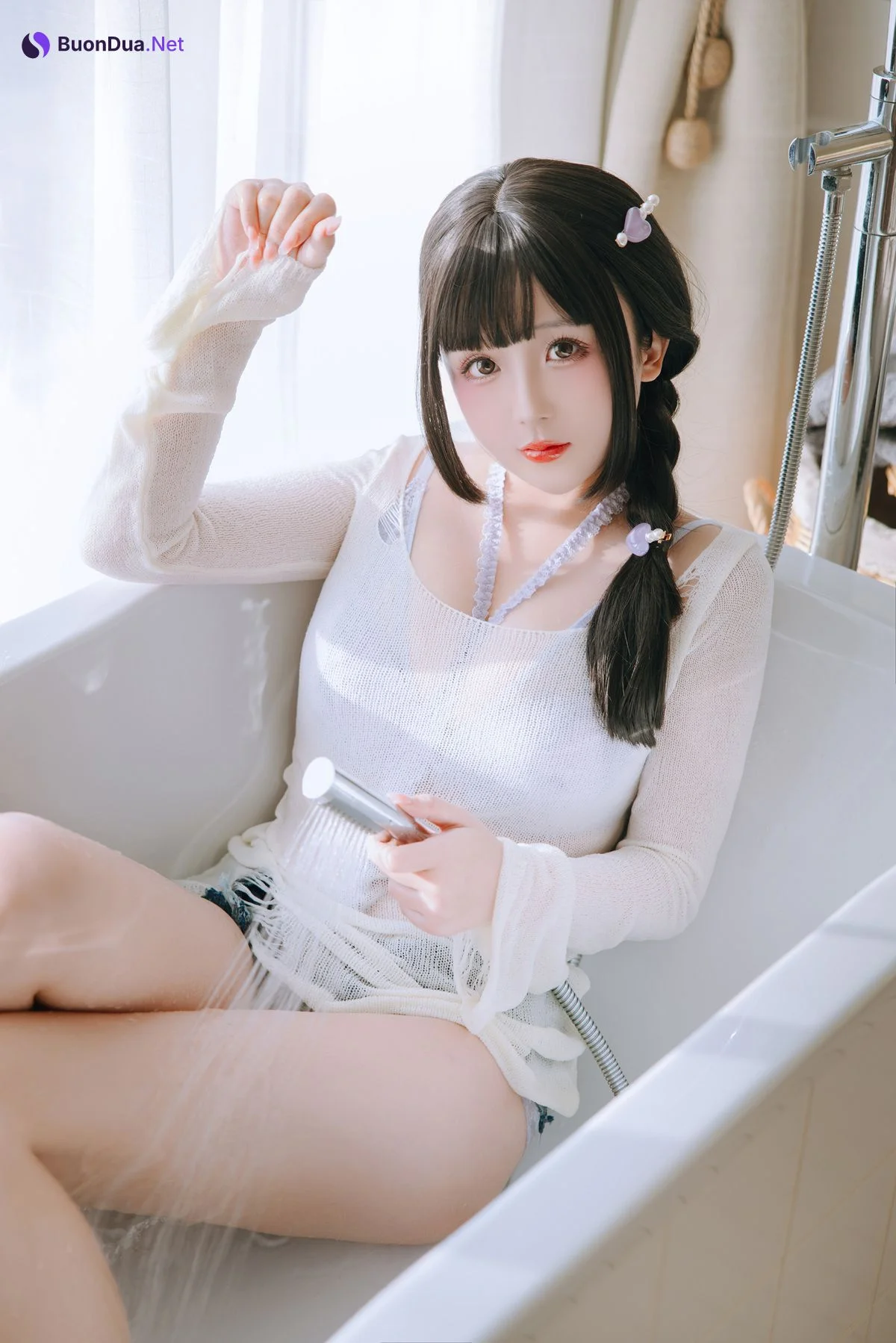 Cosplay Rinaijiao日奈娇 牛仔裤人妻 Set.01 - Photo 7