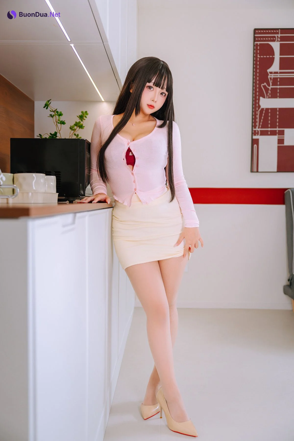 Cosplay Rinaijiao日奈娇 茶水间 Set.01 - Photo 15