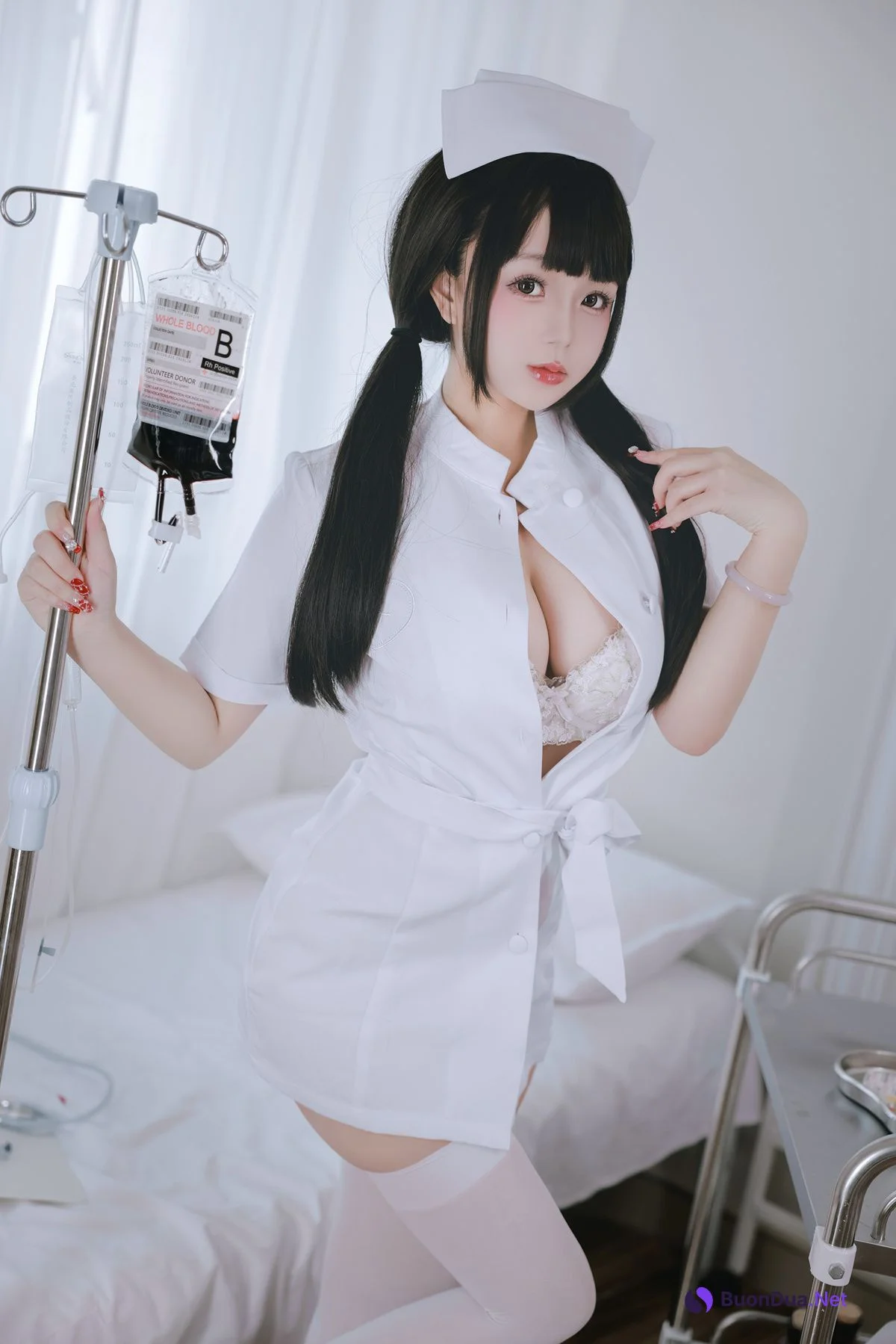 Cosplay Rinaijiao日奈娇 诊所护士 Set.01 - Photo 17