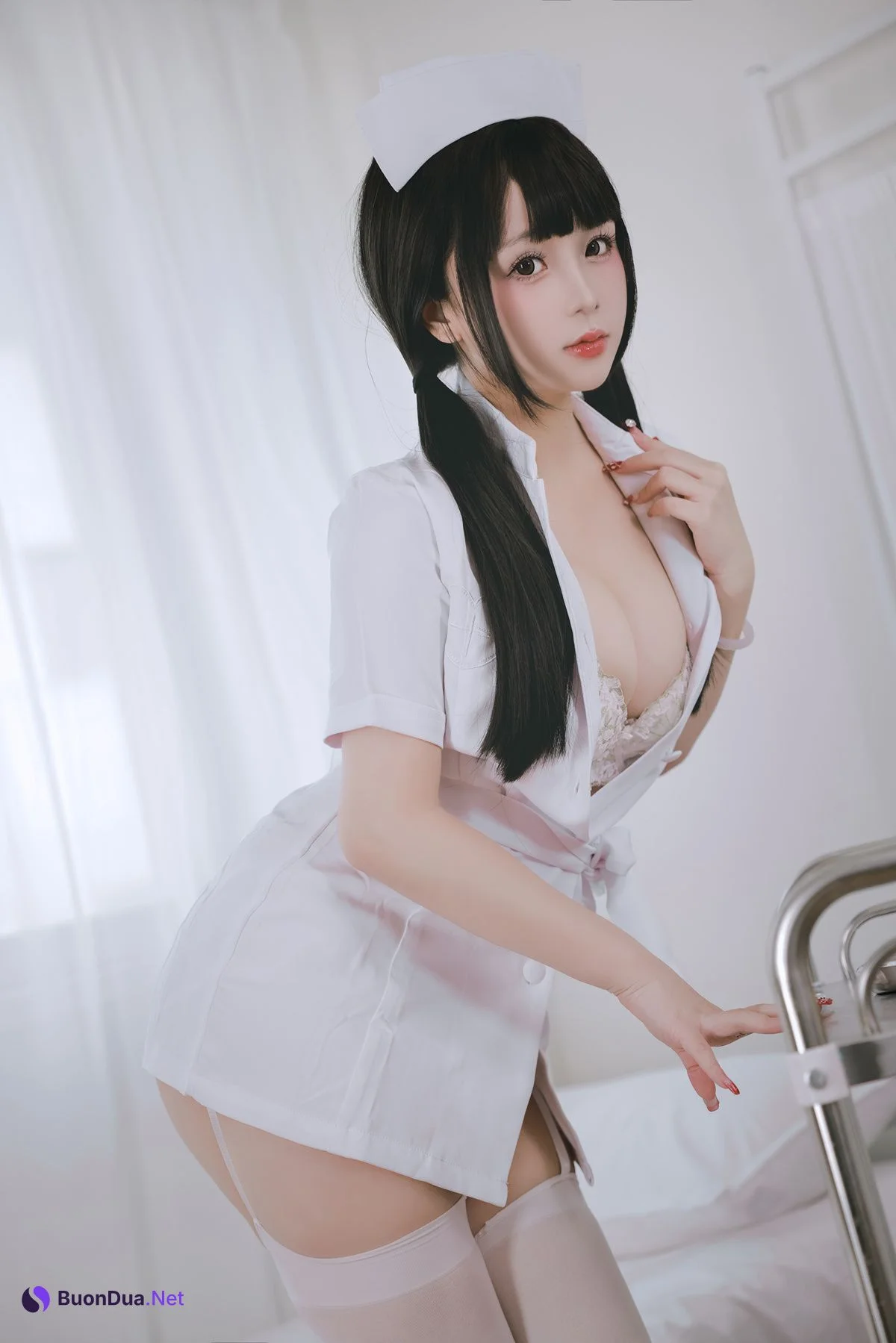 Cosplay Rinaijiao日奈娇 诊所护士 Set.01 - Photo 4