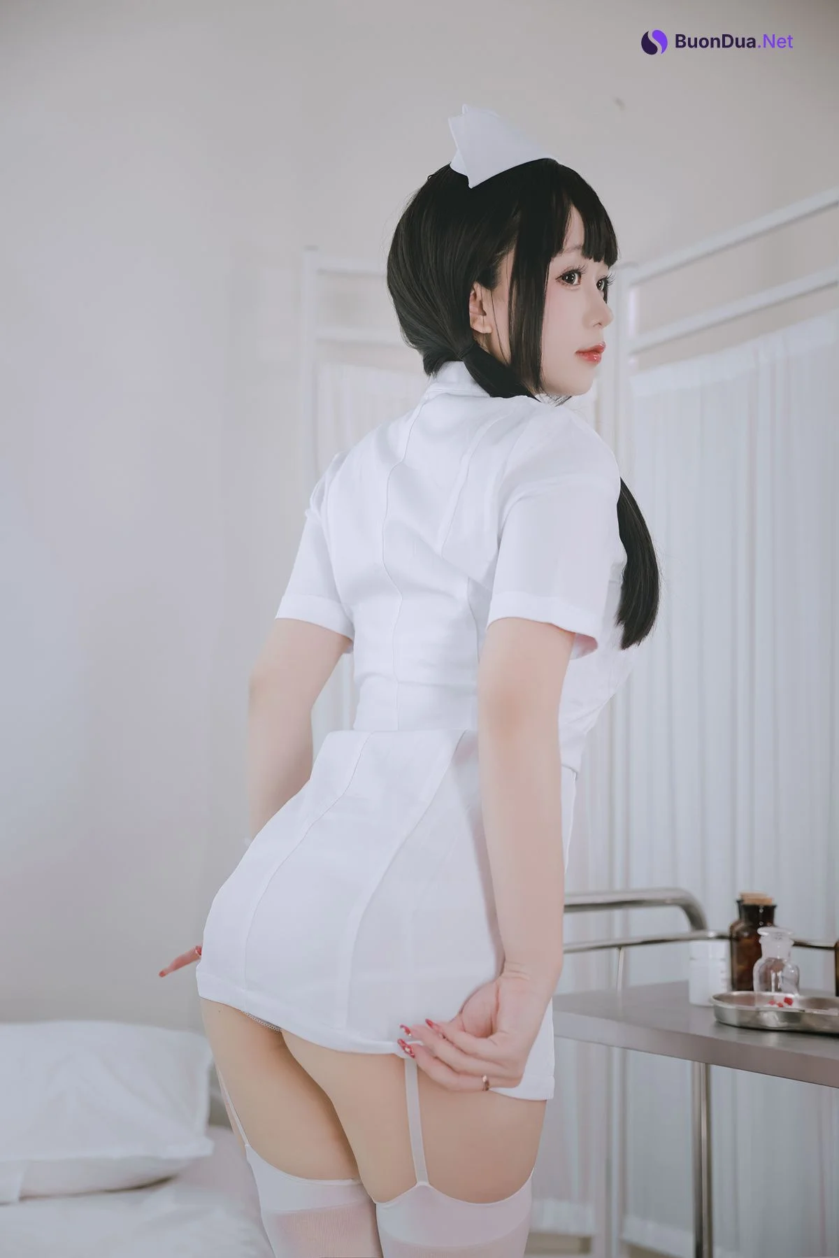 Cosplay Rinaijiao日奈娇 诊所护士 Set.01 - Photo 9