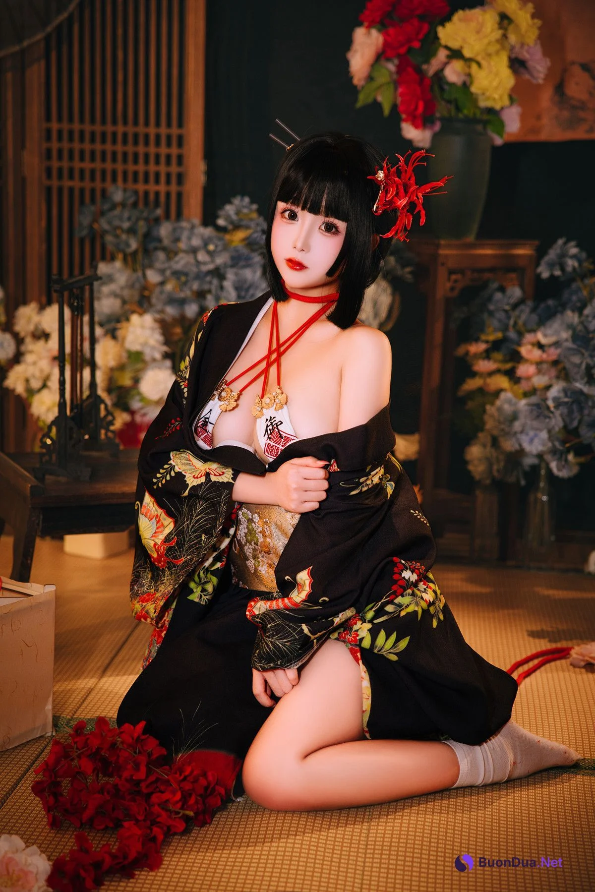 Cosplay Rinaijiao日奈娇 花魁狐妖 Set.01 - Photo 11
