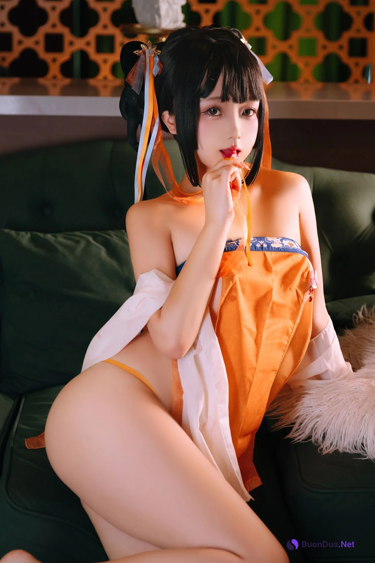 Cosplay Rinaijiao日奈娇 鸳鸯浴 Set.01 - Photo 19